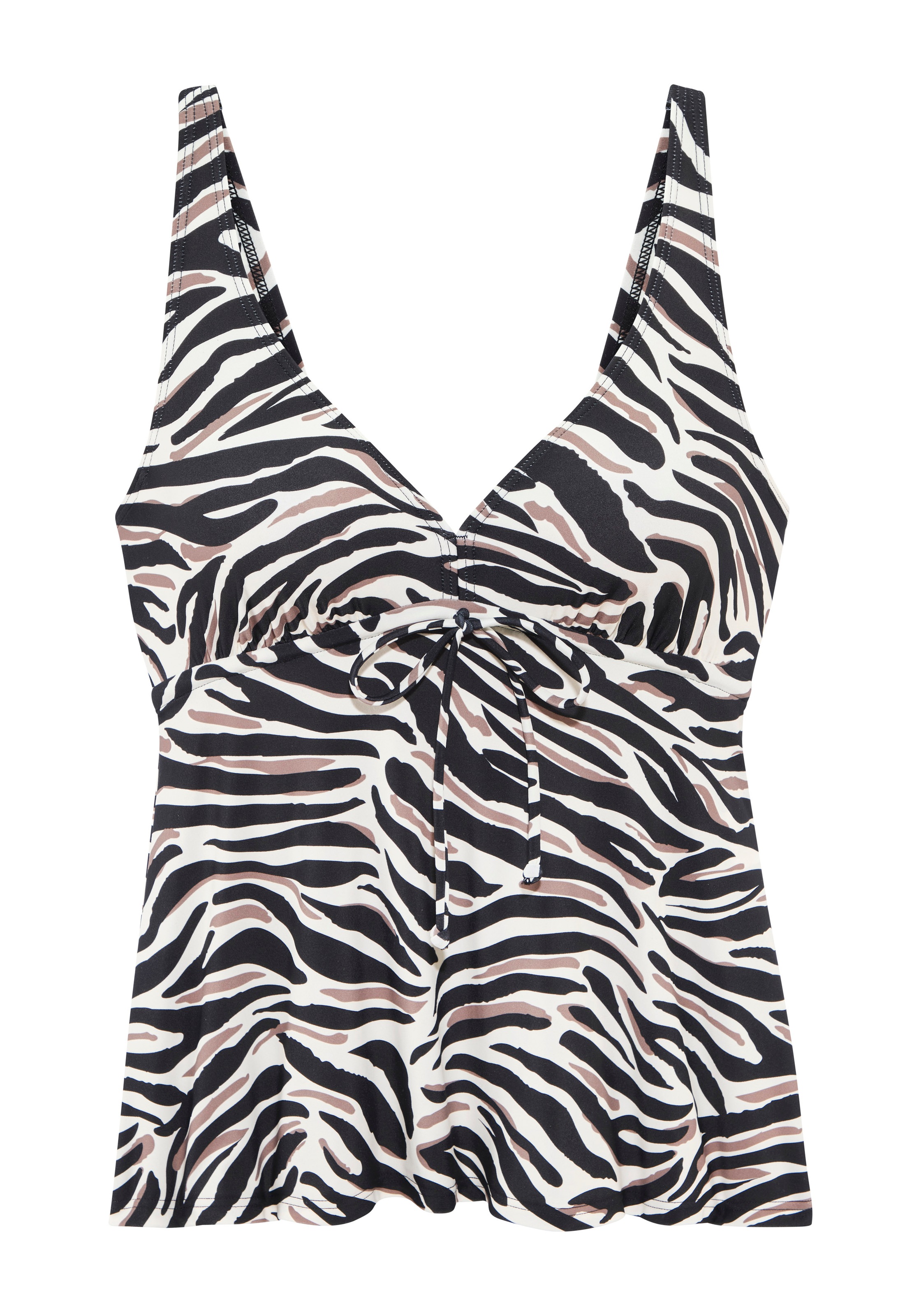 Image of LASCANA Bügel-Tankini-Top "Debbie" mit abstraktem Animal-Print