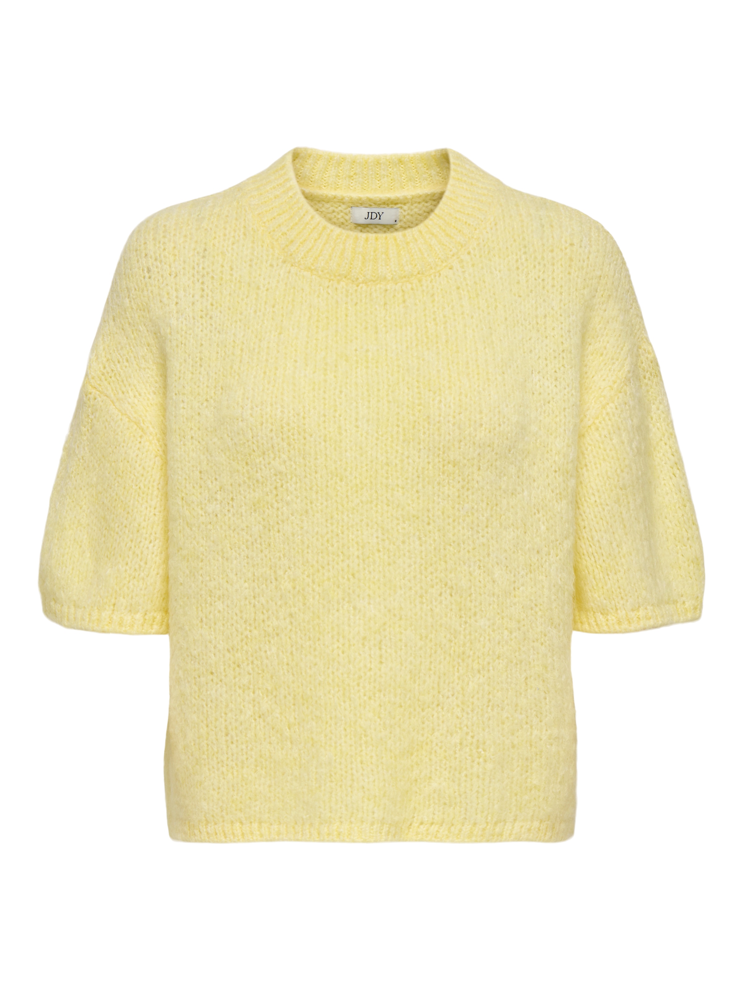 JDY Pull en tricot »JDYLINEA S/S PULLOVER O-NECK KNT NOOS« Kunstfaser, Knit Fit