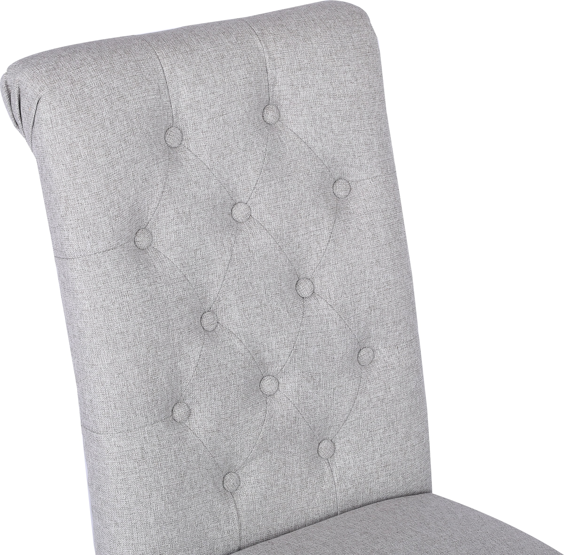 Home affaire Chaise de salle à manger »Liao, TOPSELLER!, OTTOs Choice, 2er-Set« (Set) pflegeleichter Webstoff Bezug, Knopfheftung, Sitzhöhe ca. 51 cm