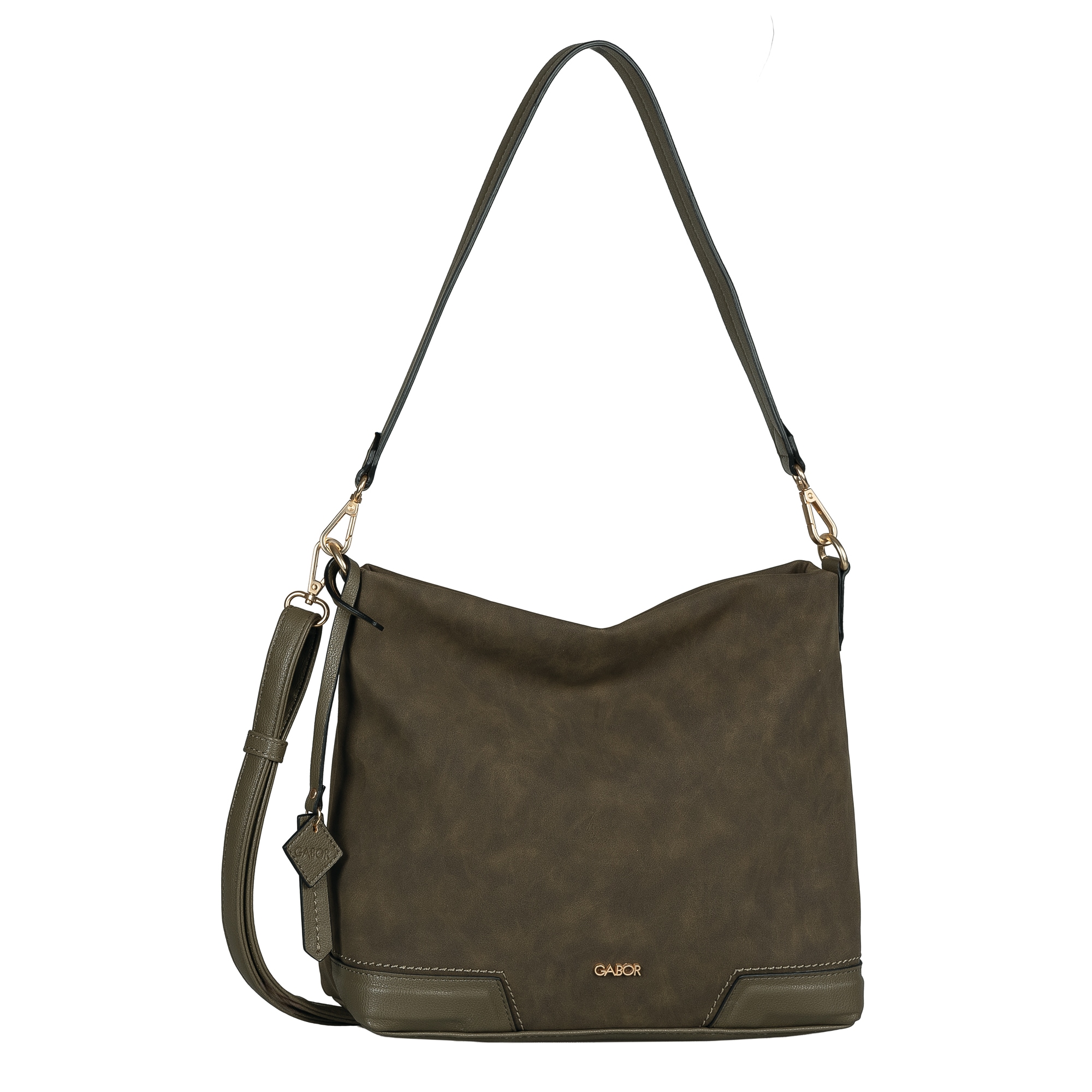 Image of Gabor Umhängetasche "Cira" Damen Schultertasche mit Logoschriftzug
