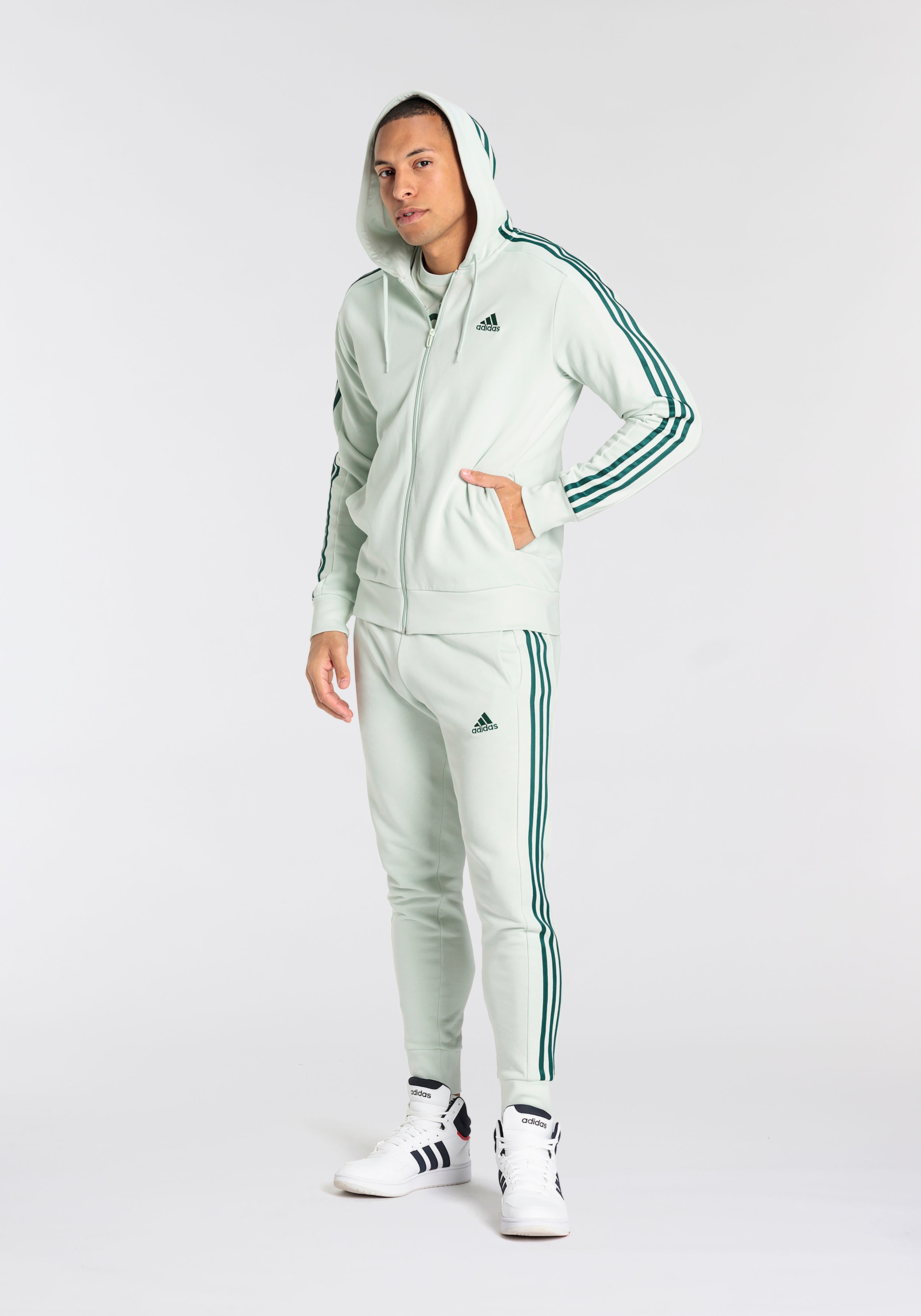 adidas Sportswear Kapuzensweatjacke »M 3S FT FZ HD«