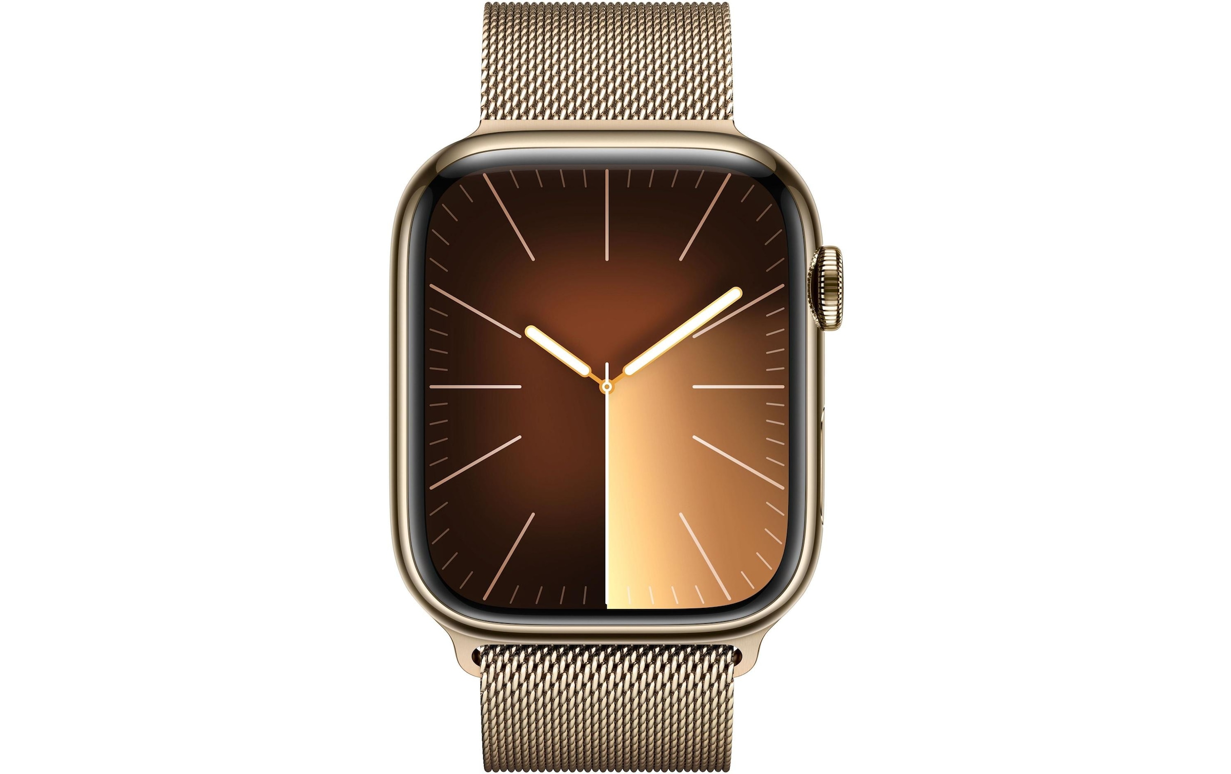 Apple Smartwatch-Armband Milanese Loop, 45 mm, Goldfarben