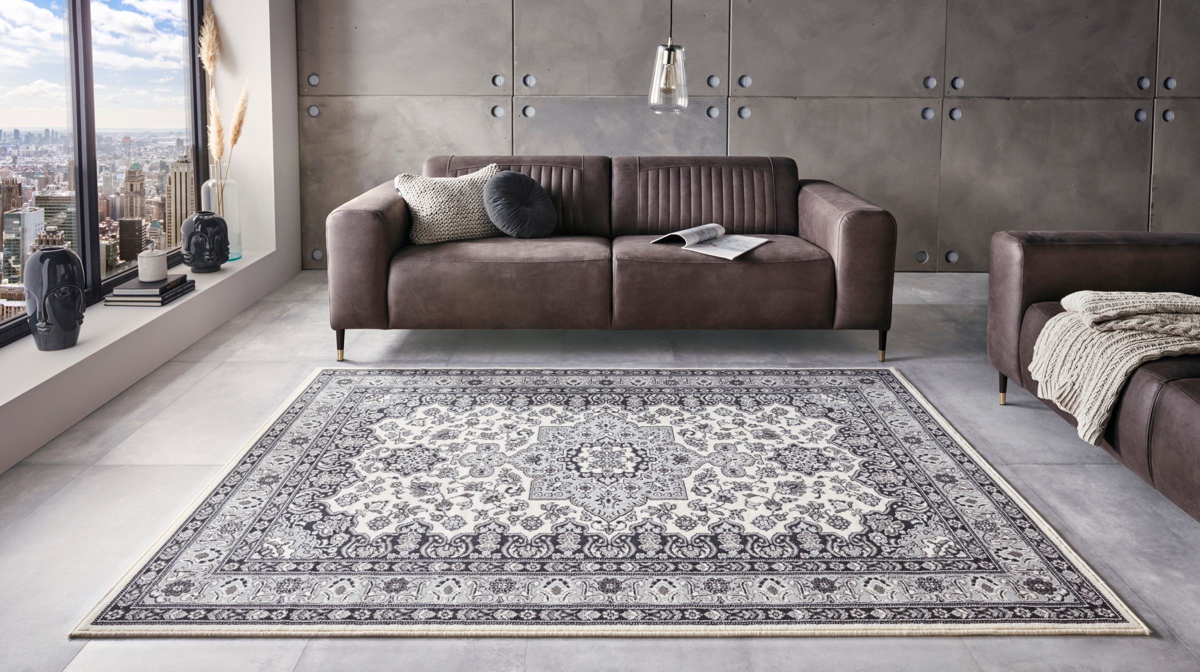 HANSE Home Teppich »Parun Täbriz«, rechteckig, 9 mm Höhe, Kurzflor, Orient, Läufer, Vintage, Esszimmer, Wohnzimmer, Flur