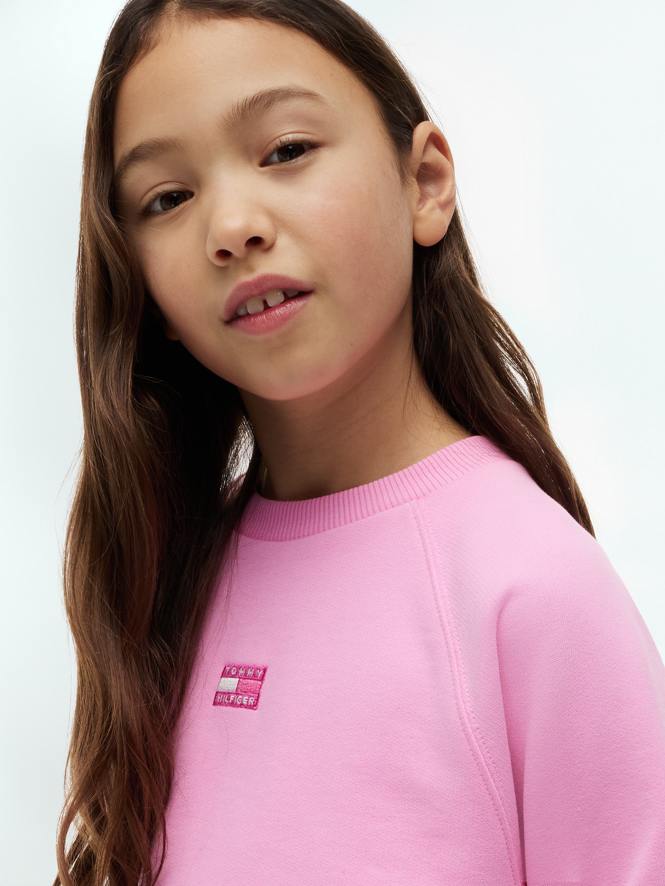 Tommy Hilfiger Sweatshirt , Rundhalsausschnitt, Regular Fit, Kinder bis 16 Jahre
