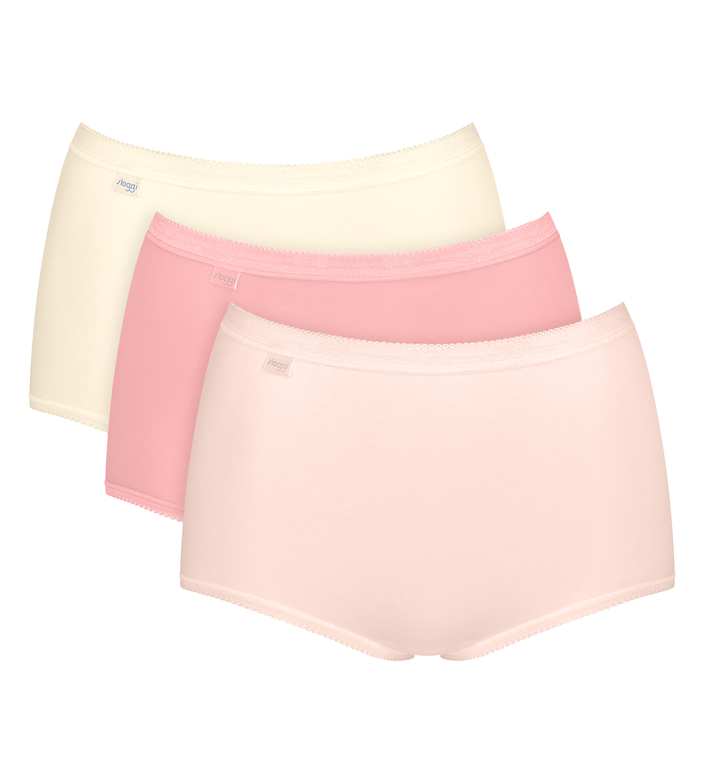 sloggi Maxislip »Basic+ Maxi C3P« 3er Pack,  perfekter Sitz