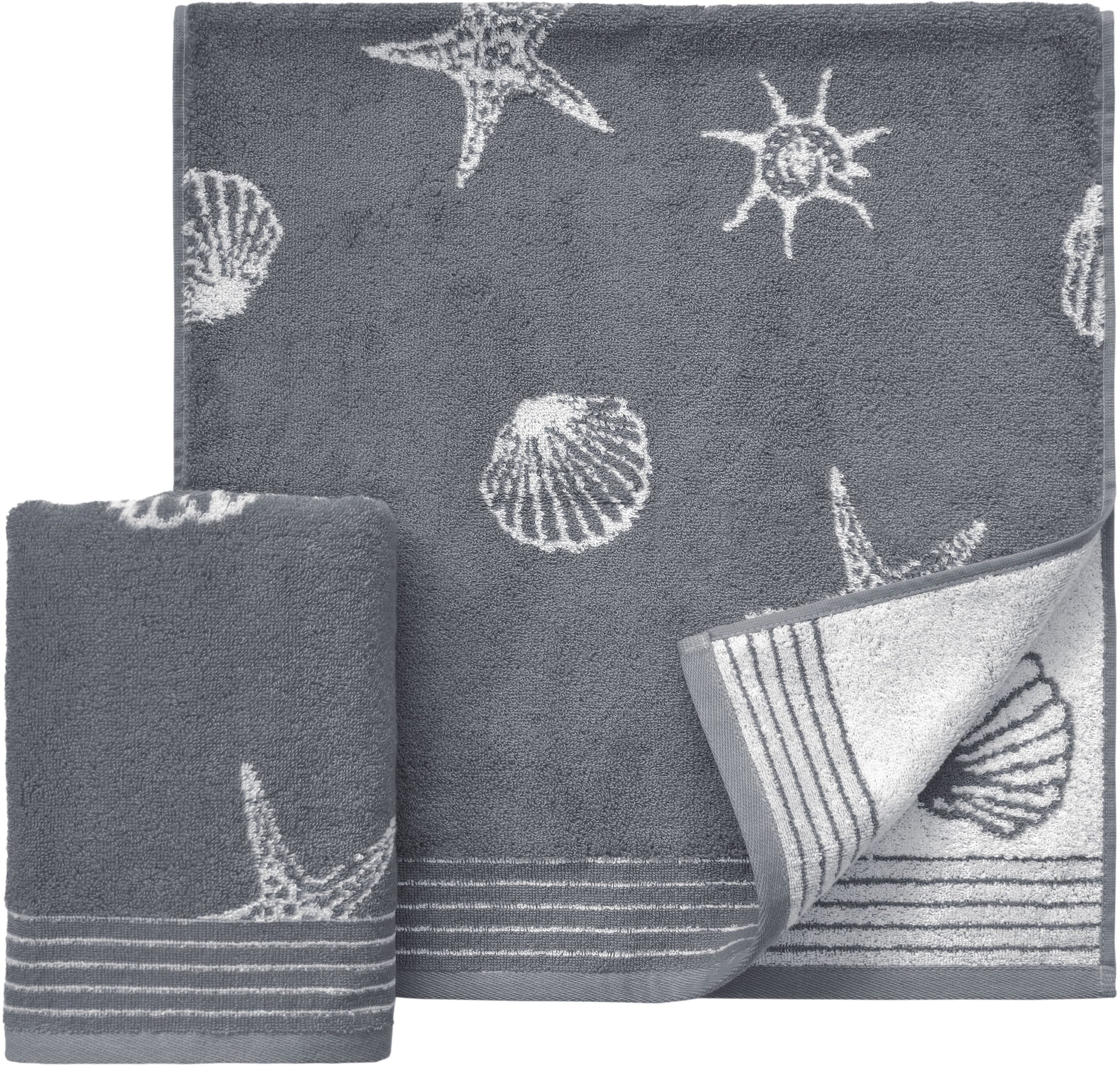 Image of Dyckhoff Handtücher "Seashell" mit Muschelmuster