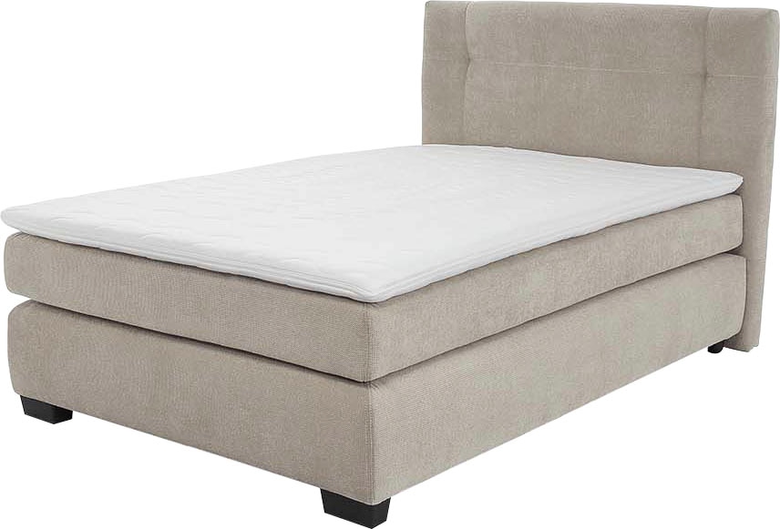 Jockenhöfer Gruppe Lit boxspring »FAMILY inkl. 7-Zonen-TTFK-Matratzen und Kaltschaumtopper« disponible en largeurs 120, 140 & 180cm