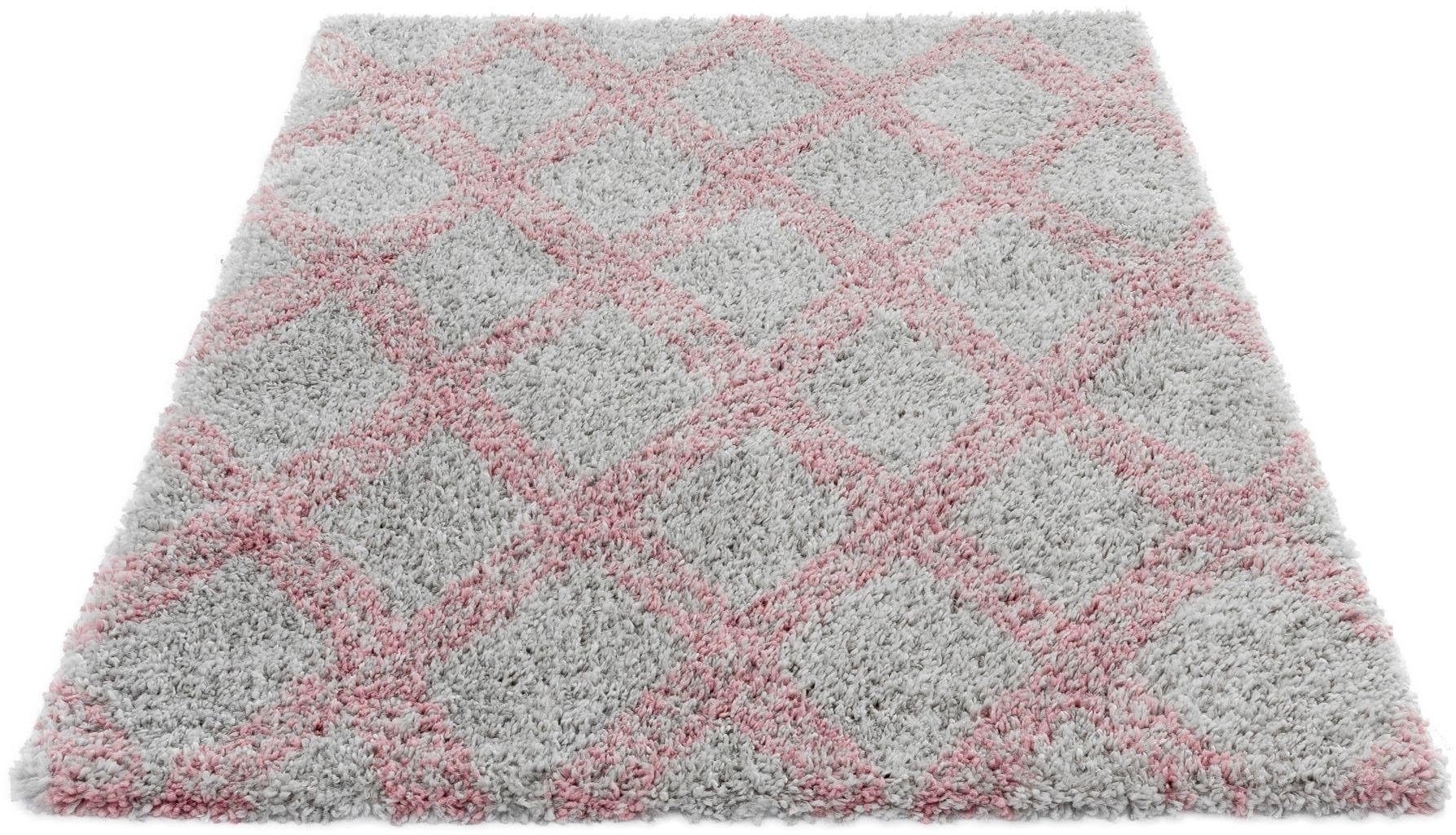 Image of Sehrazat Hochflor-Teppich »Ethno 8699«, rechteckig, 30 mm Höhe, Langflor im Allover Design, Wohnzimmer bei Ackermann Versand Schweiz