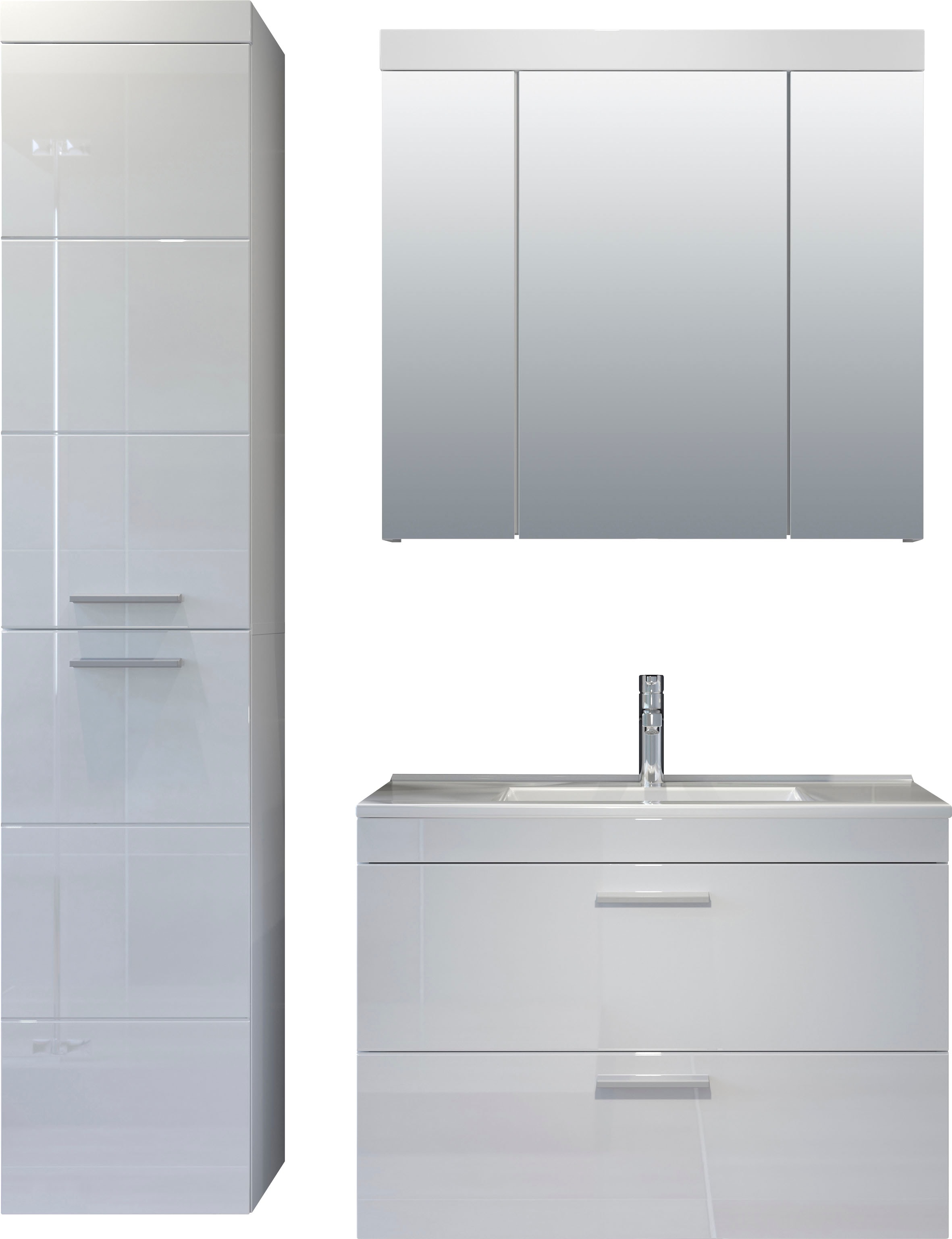 Image of welltime Badezimmer-Set "Dormoletto" 4 Stk. tlg.