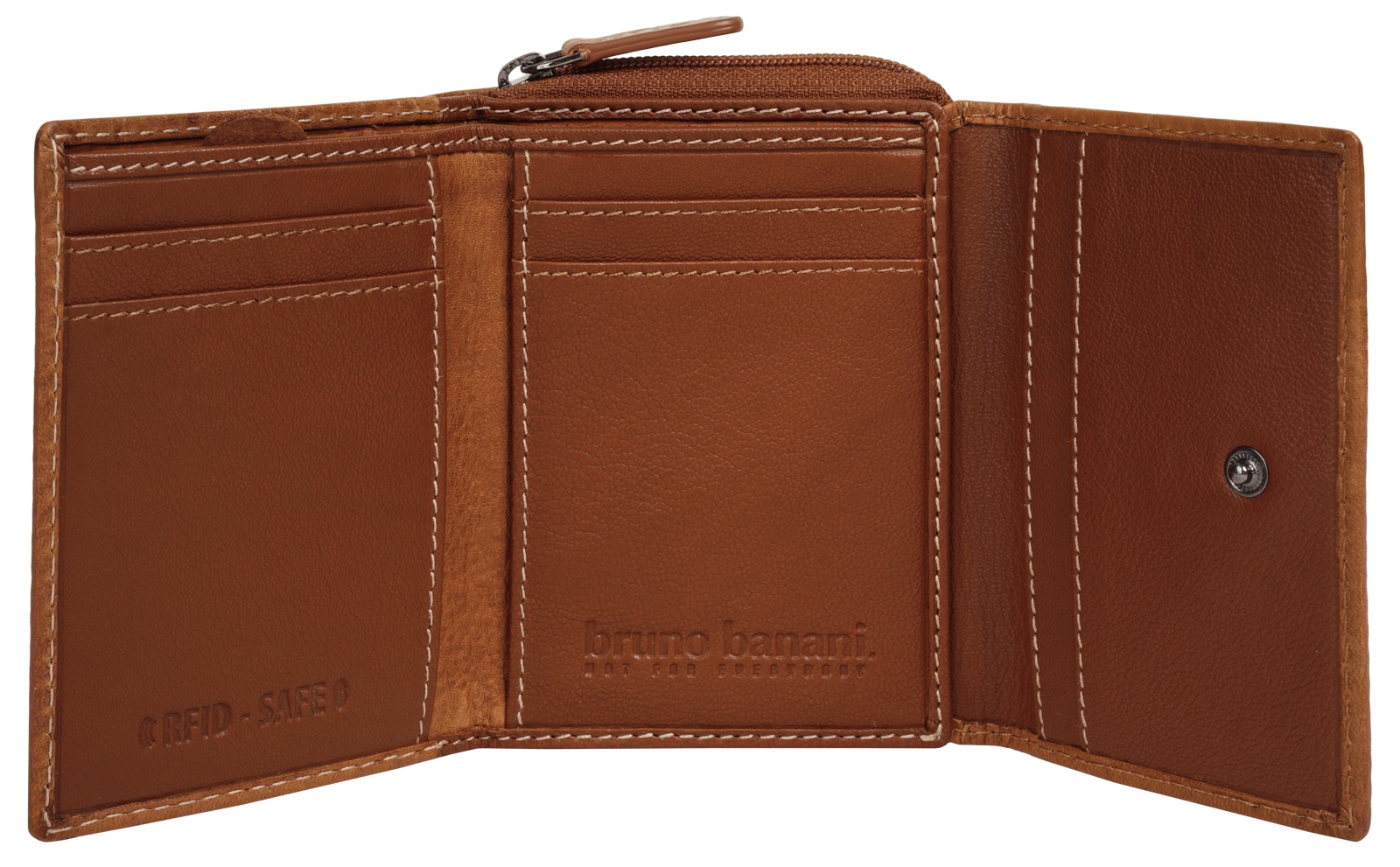 Bruno Banani Geldbörse »BRUNO BANANI Damen echt Leder« echt Leder