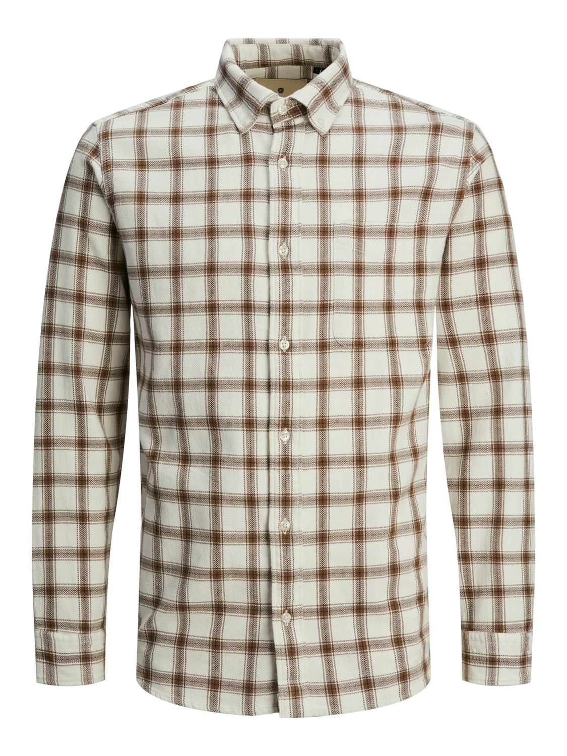 Jack & Jones Langarmhemd »JPRBLUBROOK CHECK STRUCTURE L/S SHIRT SN«