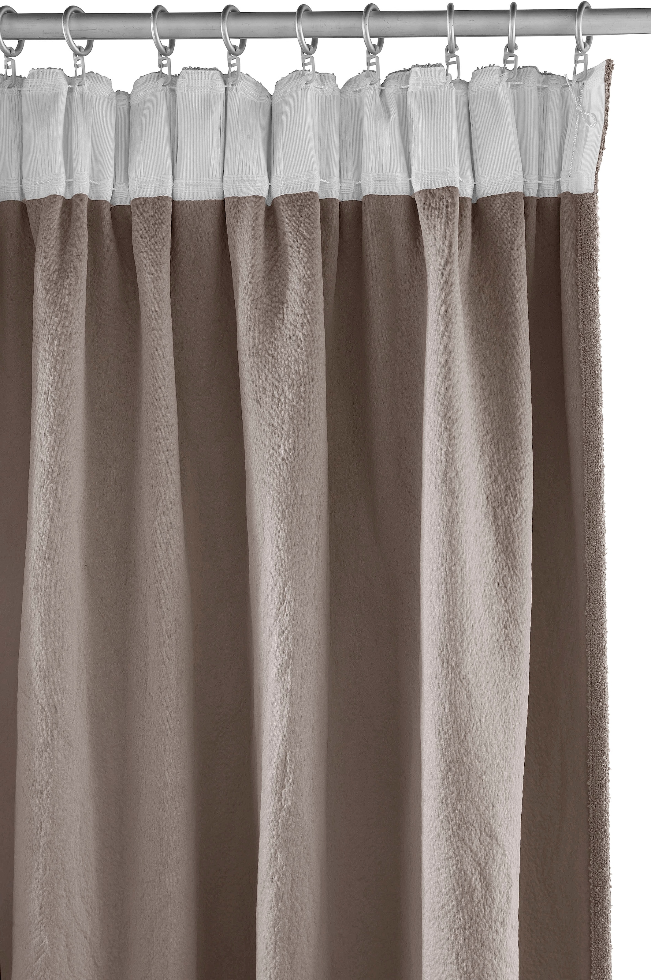 homsy by Ana Johnson Rideau occultant »Bouclea« premium, verdunkelnd, hochwertig, modern, Wohn-/Schlafzimmer, Bouclé