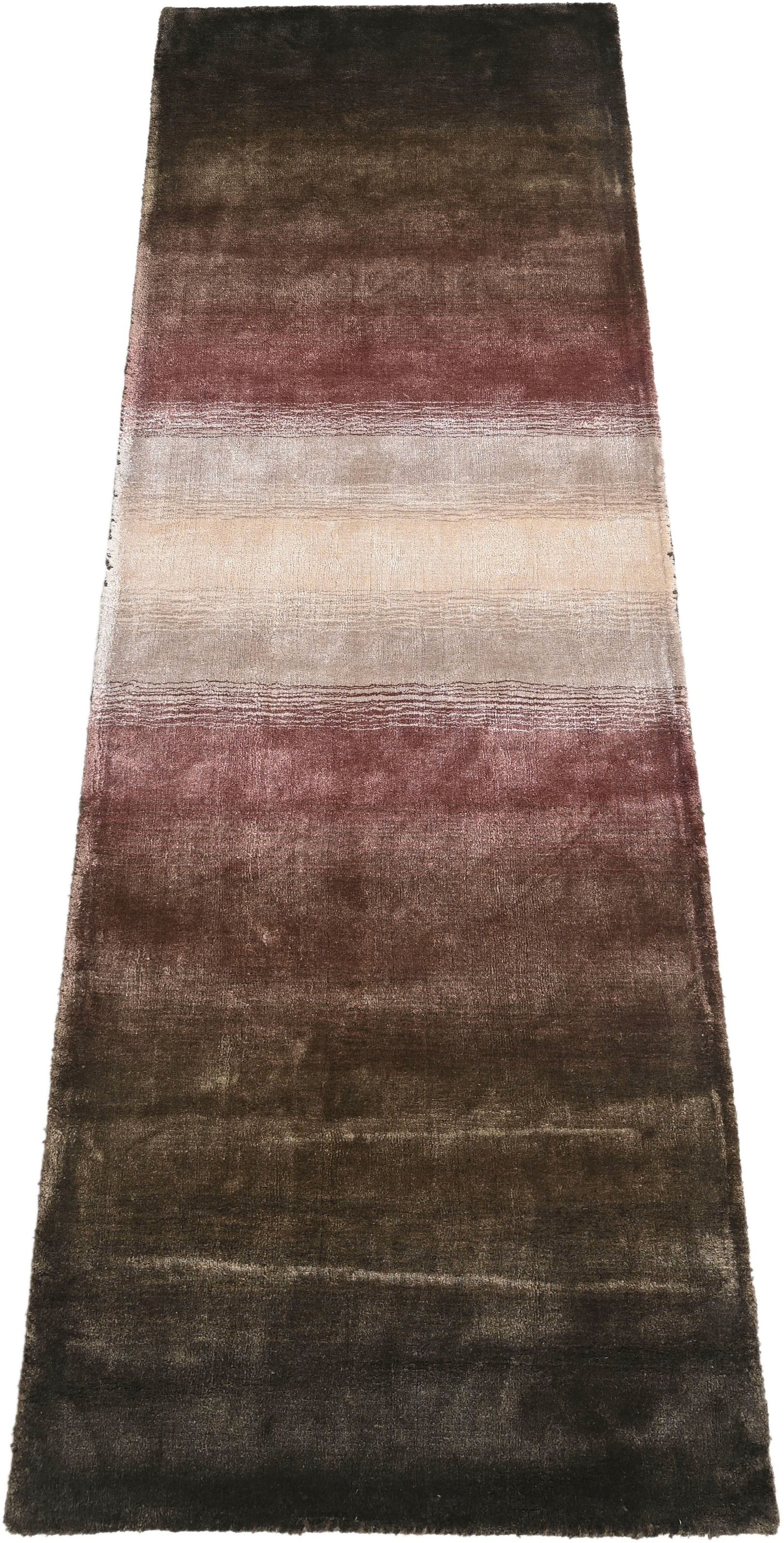 Image of Home affaire Läufer »Katalin«, rechteckig, 12 mm Höhe, Kurzflorteppich in Seiden-Optik, 100% Viskose, elegant glänzender Teppich, idealer Teppich für Wohnzimmer, Schlafzimmer, Diele/Flur bei Ackermann Versand Schweiz