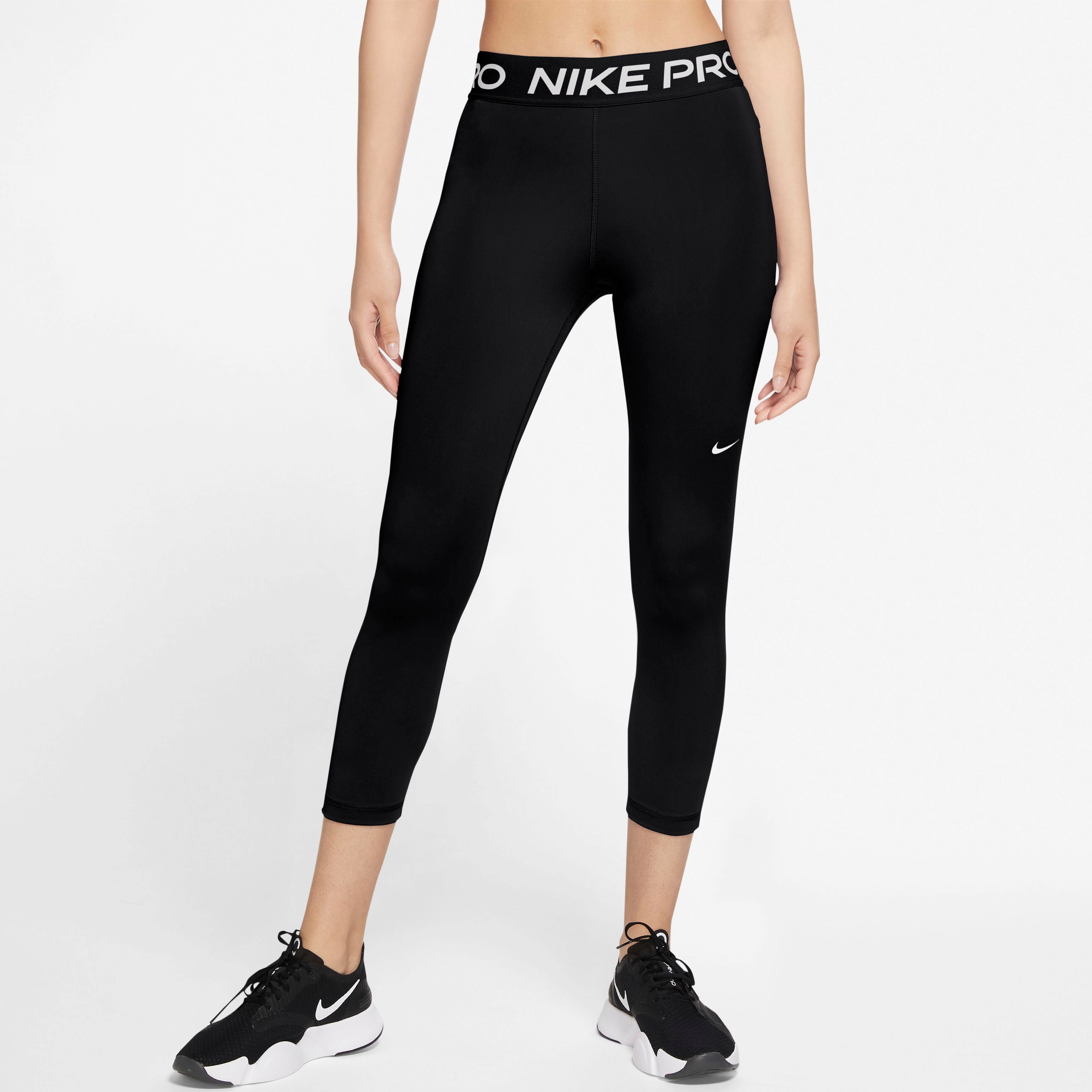 Image of Nike Trainingstights »Pro Women's Mid-Rise Crop Leggings« bei Ackermann Versand Schweiz