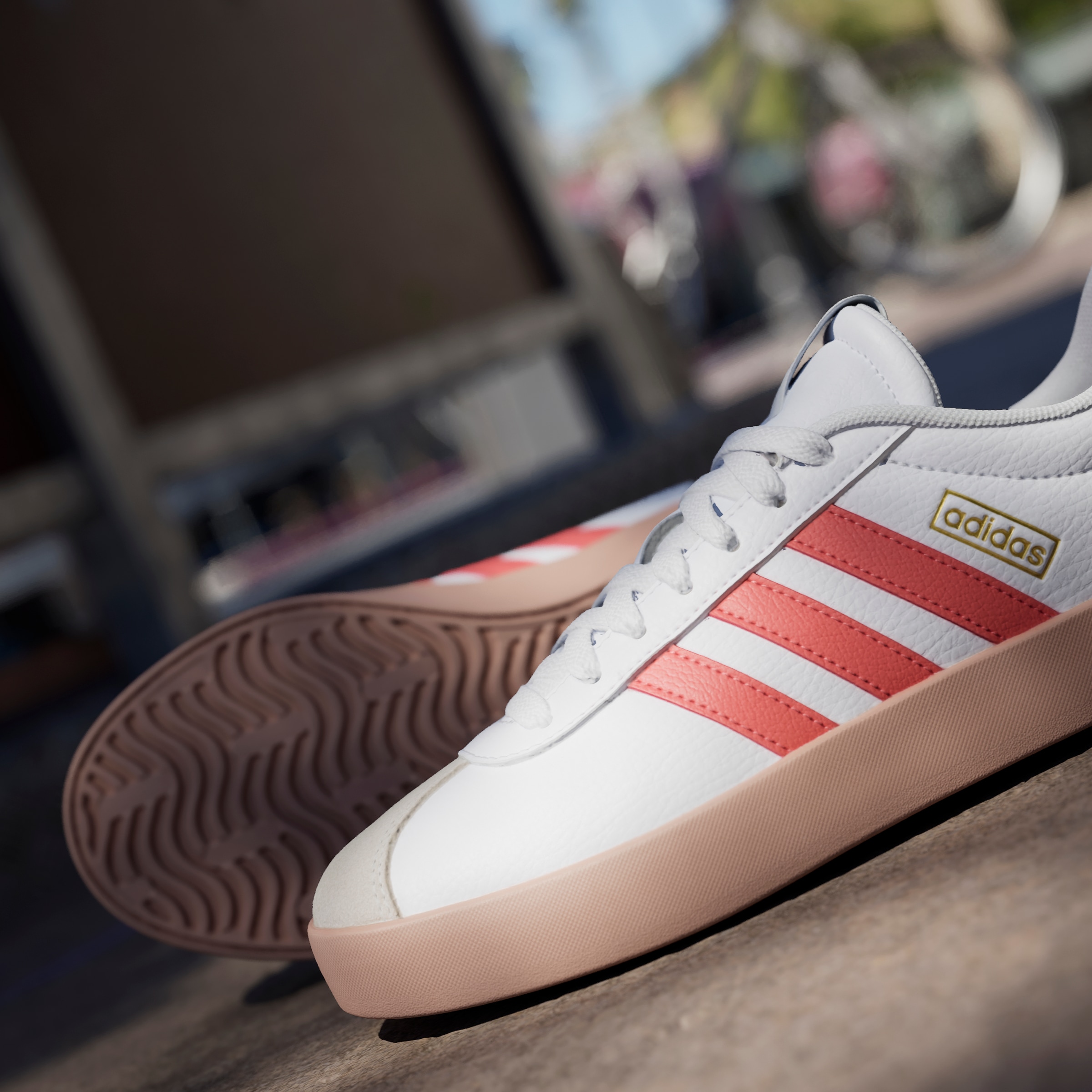 adidas Sportswear Sneaker »VL COURT 3.0«, inspiriert vom Design des adidas samba
