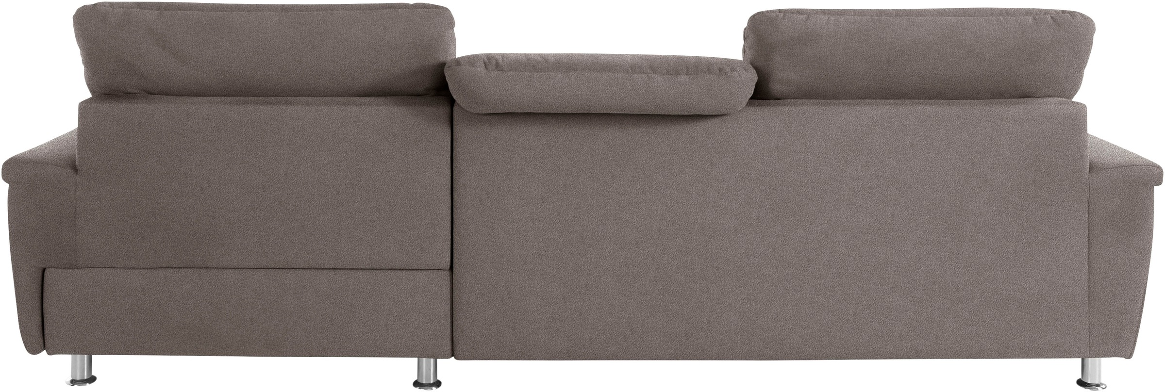 DOMO collection Ecksofa »Franzi L-Form«, wahlweise mit Kopfteilverstellung (dann Tiefe: 170 cm)