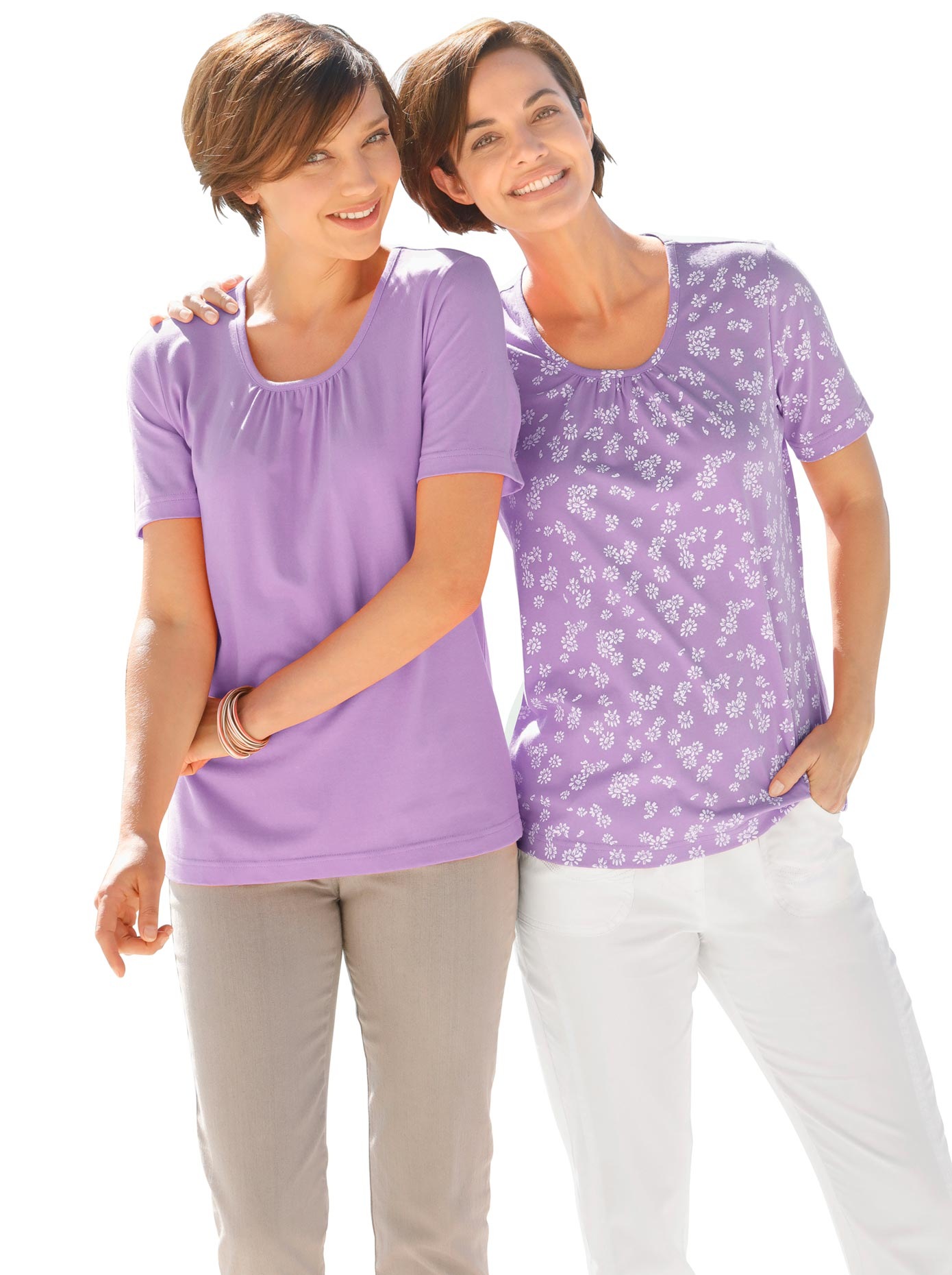 Image of Classic Basics Rundhalsshirt »Shirts«, (2 tlg.) bei Ackermann Versand Schweiz