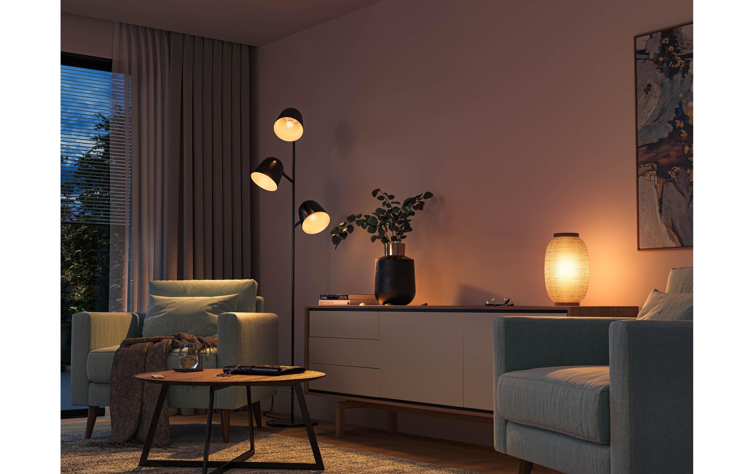 Image of Philips Hue LED-Leuchtmittel "White Ambilight" E14