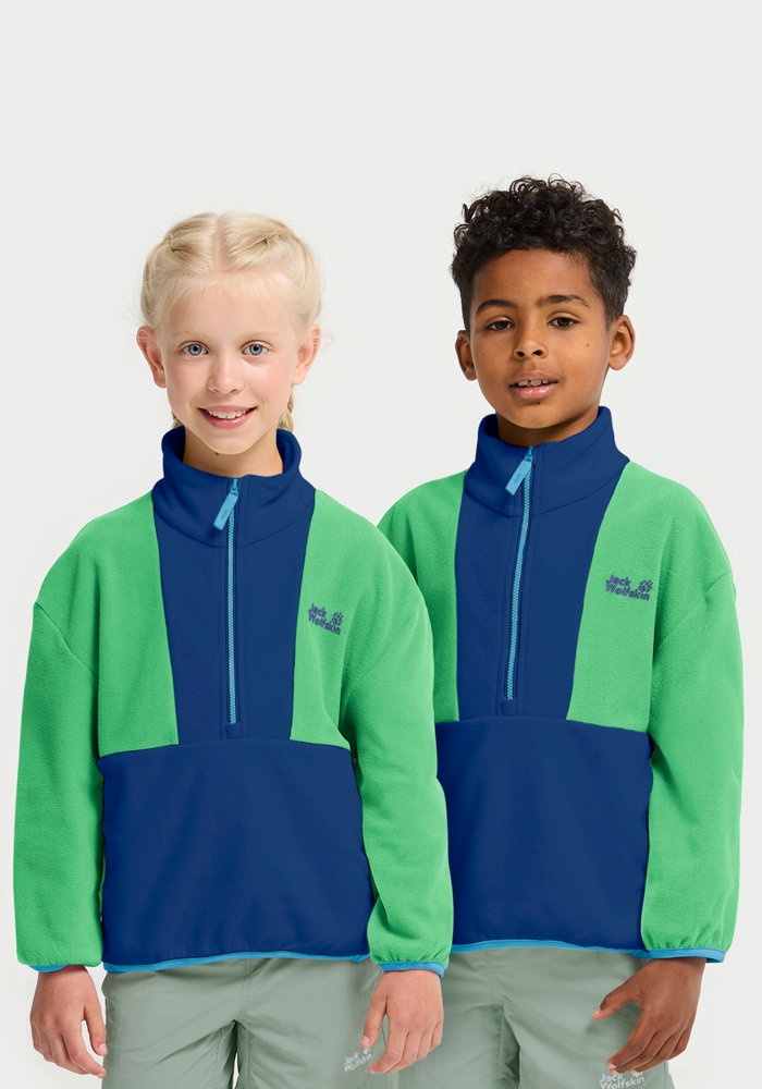 Jack Wolfskin Strickfleece-Pullover »COLORBLOCK TAUNUS HZ K«