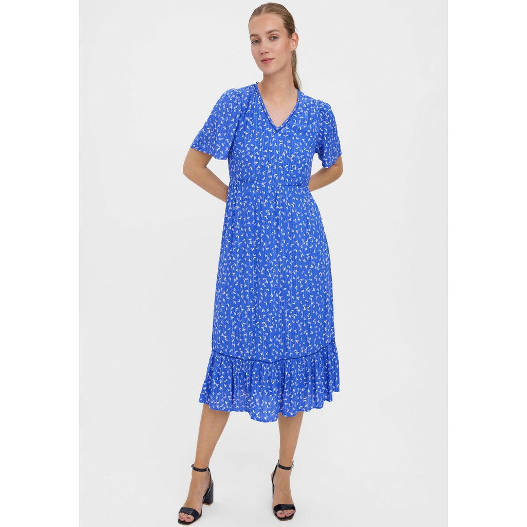 Vero Moda Midikleid »VMTIRZA S/S CALF DRESS WVN«