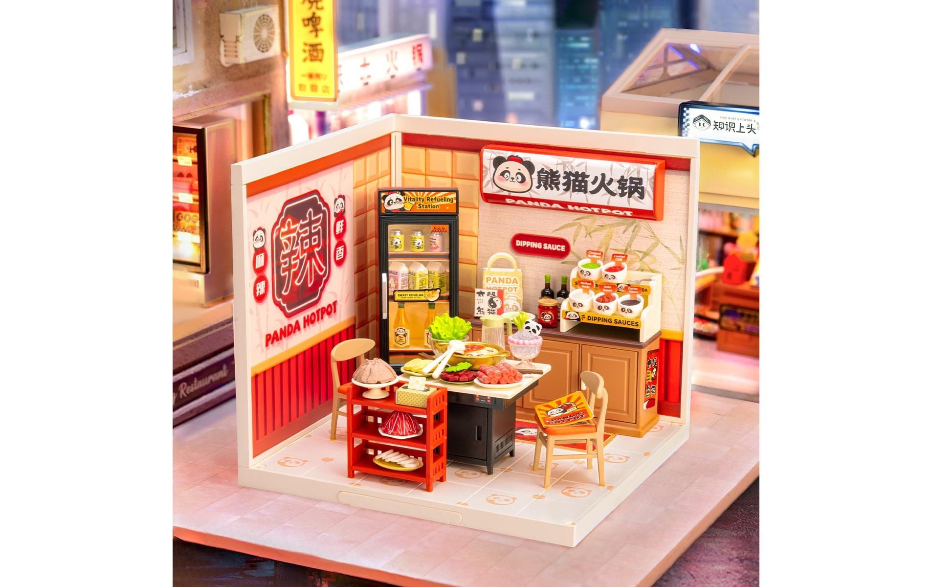   Modellbausatz »RoboTime Panda Hot Pot«