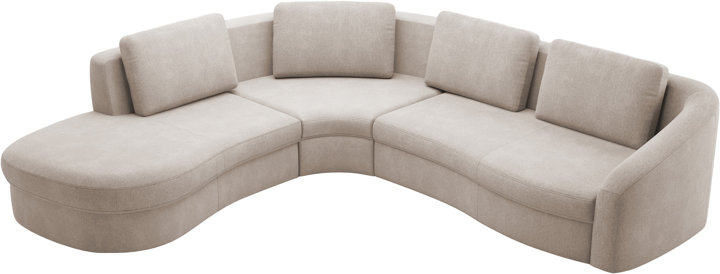 sit&more Ecksofa »Jazz L-Form« In weiteren Grössen erhältlich