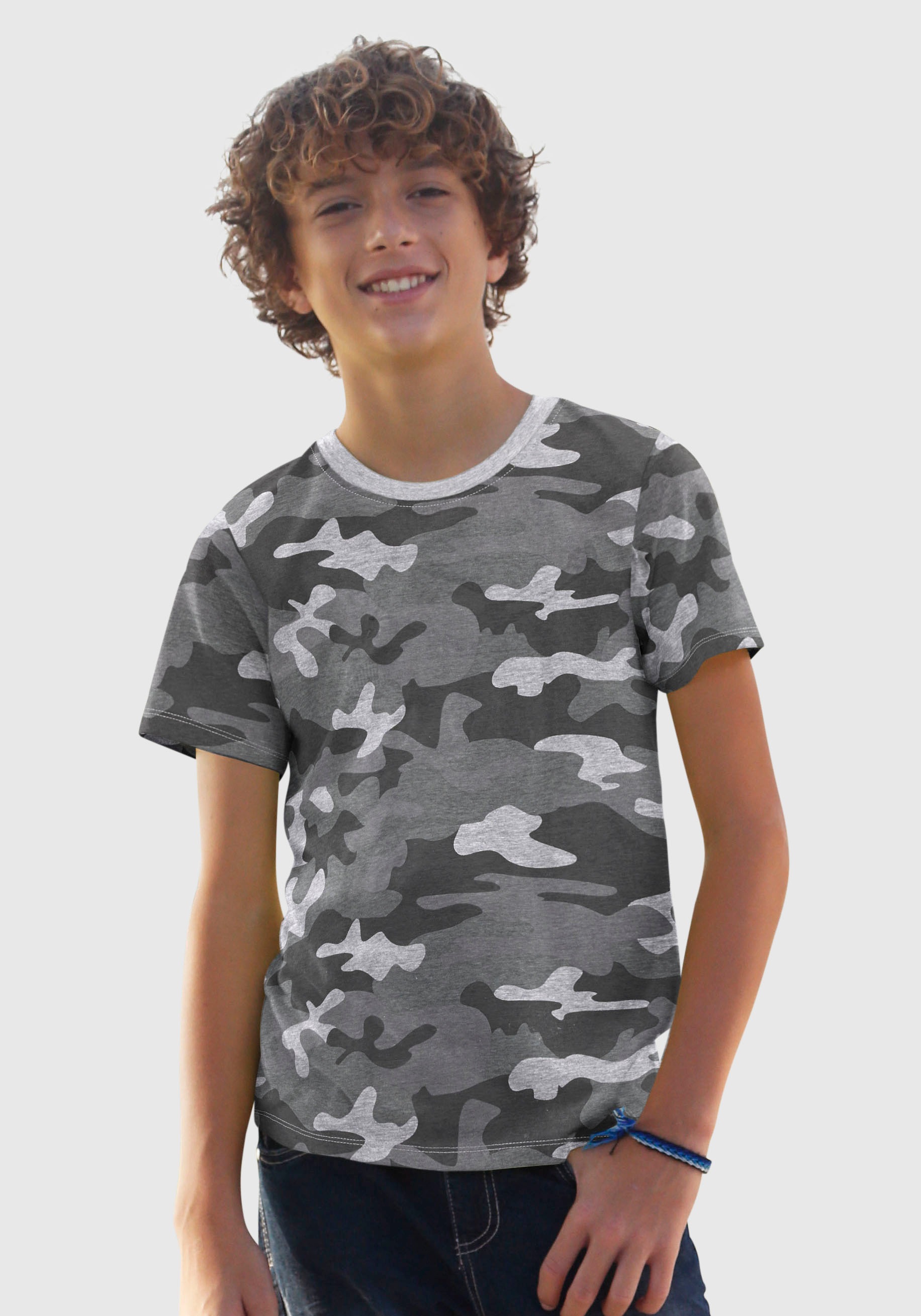 Image of KIDSWORLD T-Shirt »tarnfarben« bei Ackermann Versand Schweiz