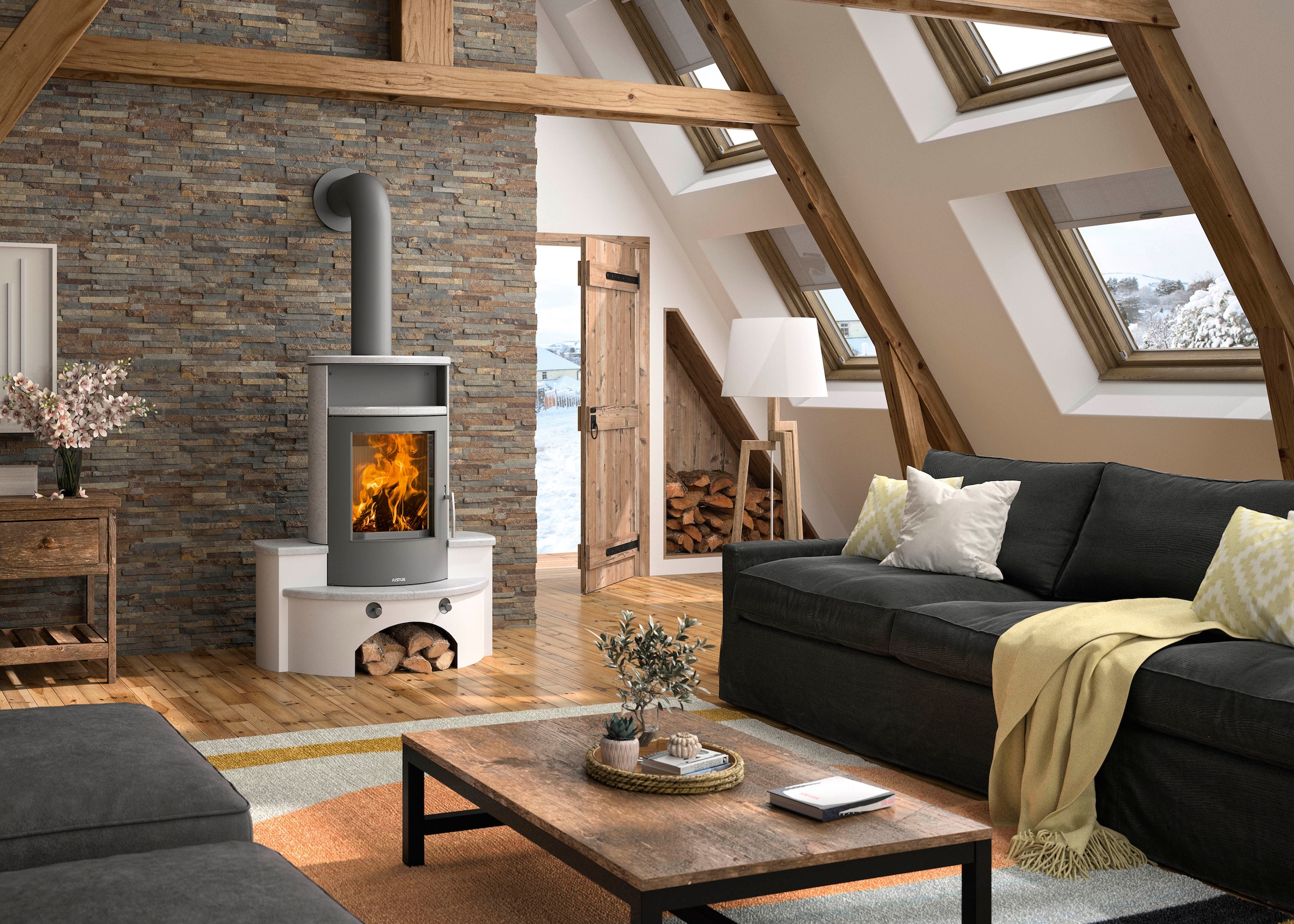Home affaire Couchtisch »Granada« Couchtisch mit 1 offenem Fach - (B/T/H) 110/65/47 cm