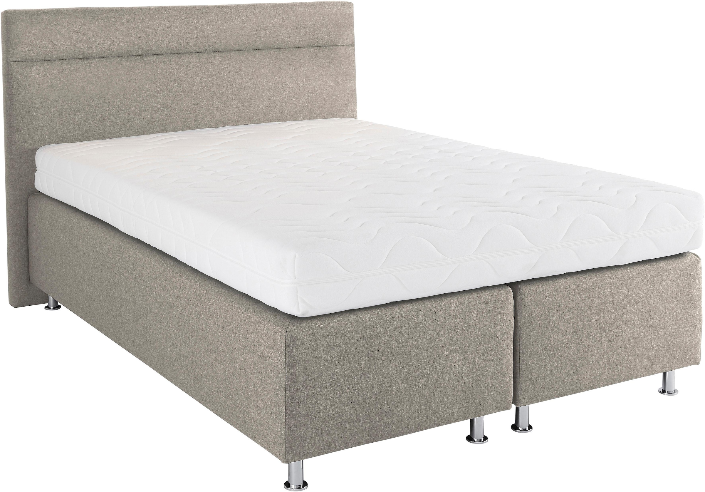 Image of 4 Boxspringbett wahlweise mit LED-Beleuchtung