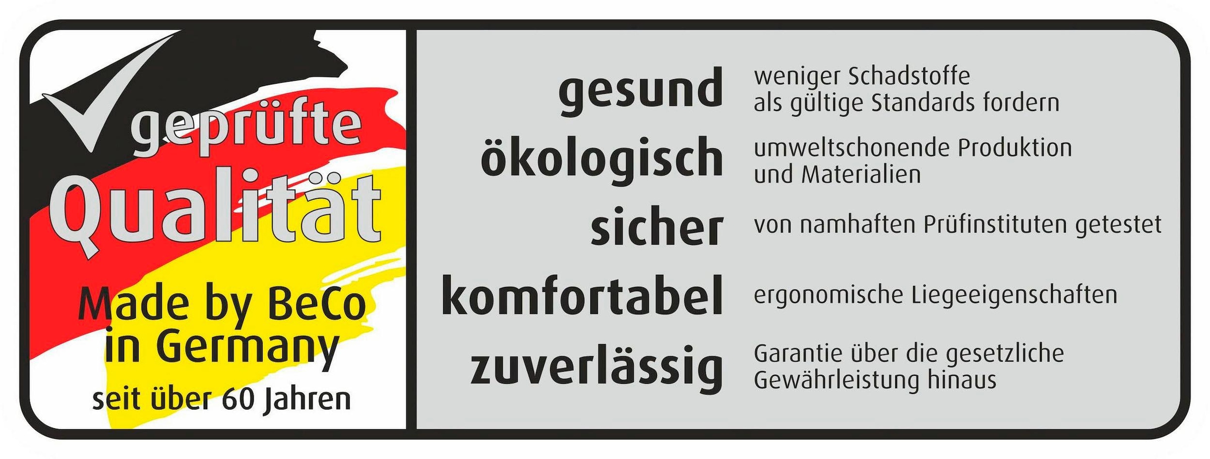 Beco Lattenrost »Medibett LR-K«, (Set, 2 St., 2-tlg.), der Millionen-Topseller im Doppelpack