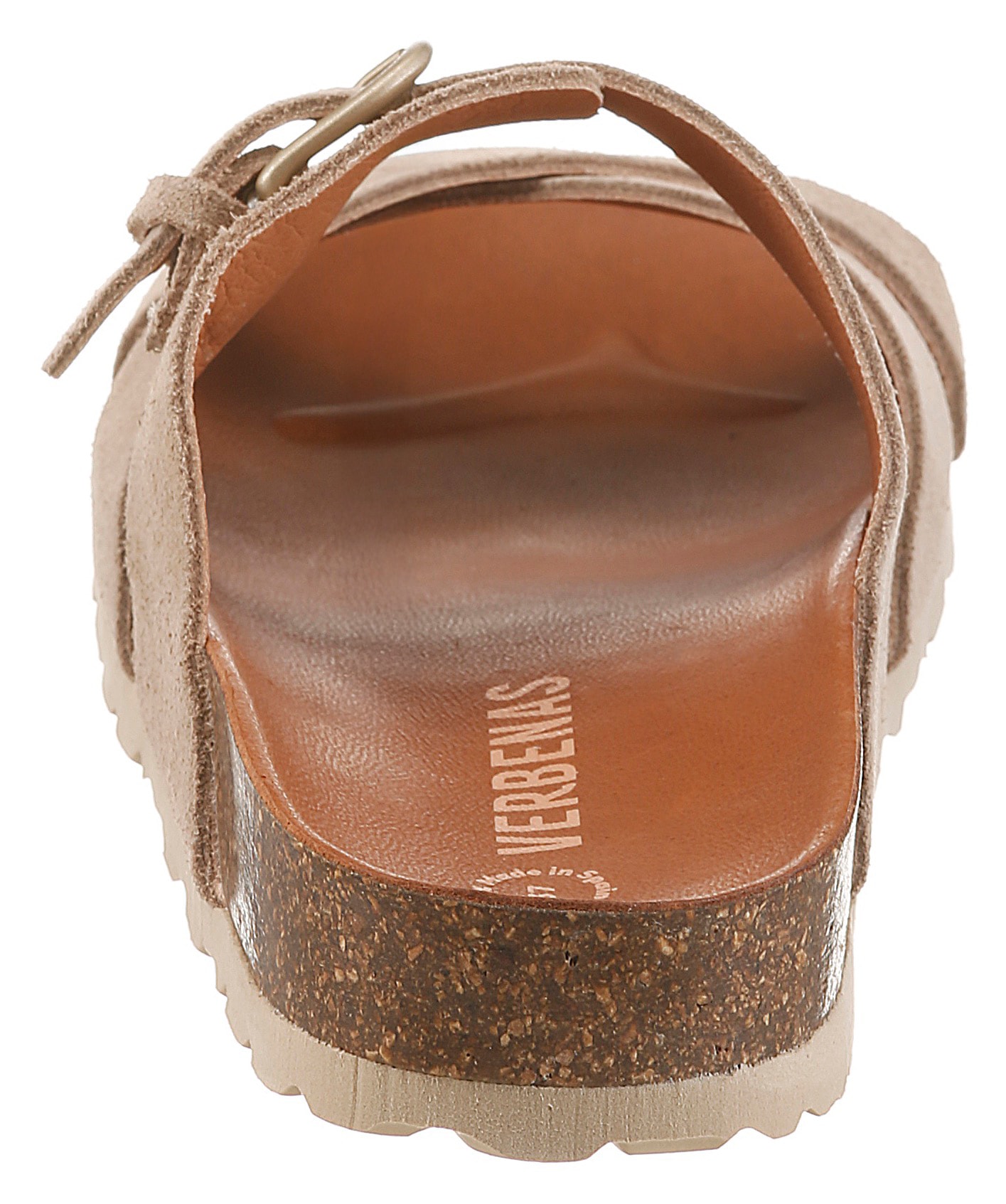 VERBENAS Pantolette »RUBI SERRAJE«  Chaussure d’été, chausson, chaussure de vacances avec boucle réglable