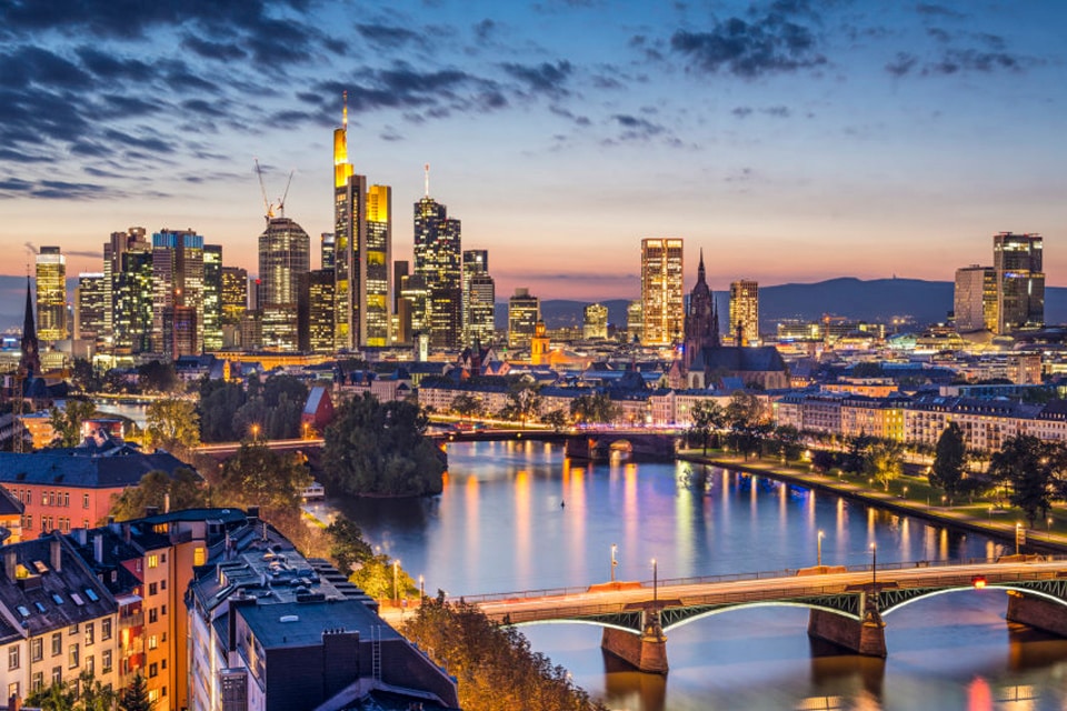 Image of Papermoon Fototapete "Frankfurt am Main" glatt