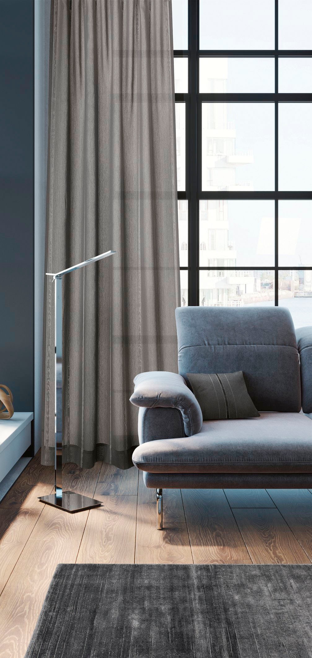 Image of Joop! Gardine »BOND«, (1 St.), Fertiggardine BOND, JOOP!, transparent bei Ackermann Versand Schweiz