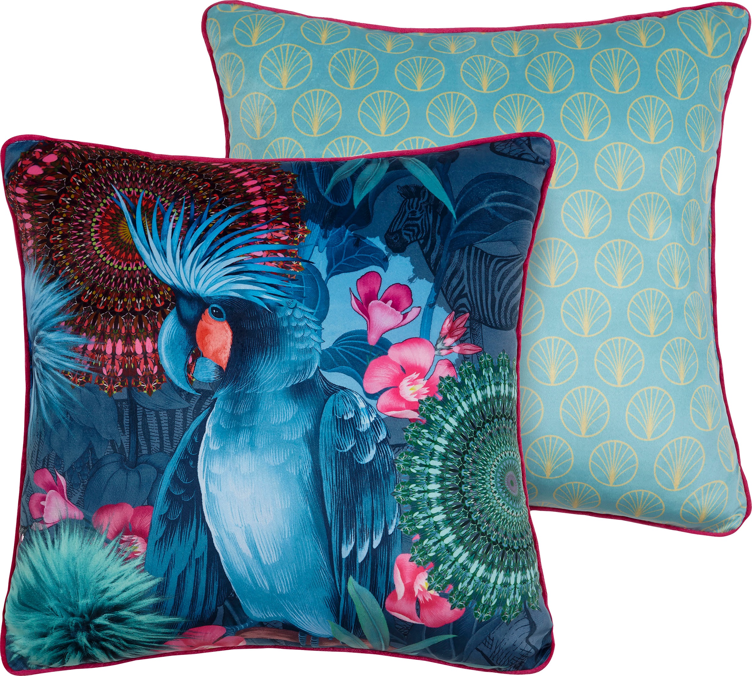 Image of hip Dekokissen »Ofelia«, (1 St., 1 48x48 cm Dekokissen-Mit Biese), mit Mandala bei Ackermann Versand Schweiz