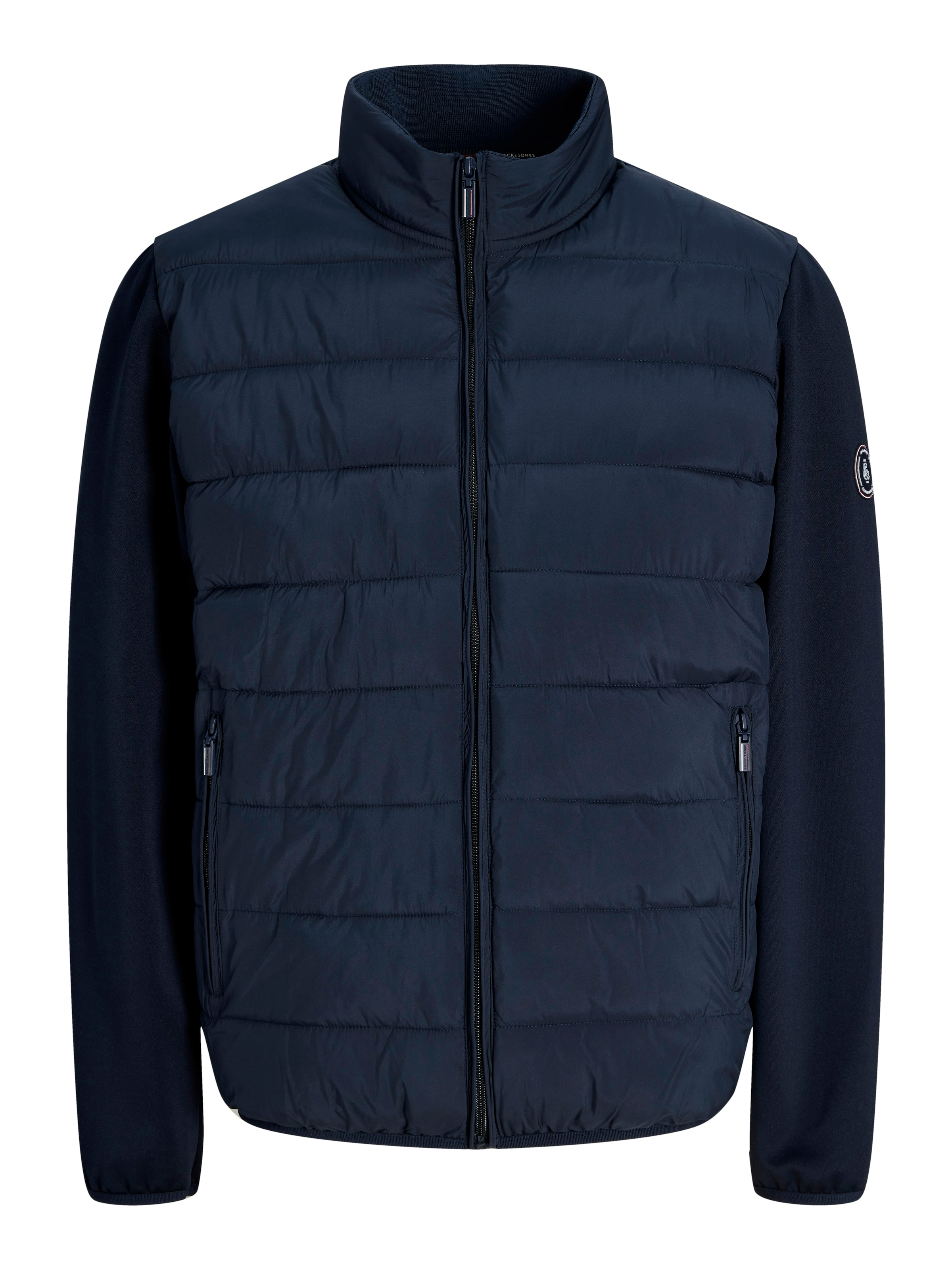 Jack & Jones Steppjacke »JJETATE HYBRID JACKET« Kunstfaser, regular fit
