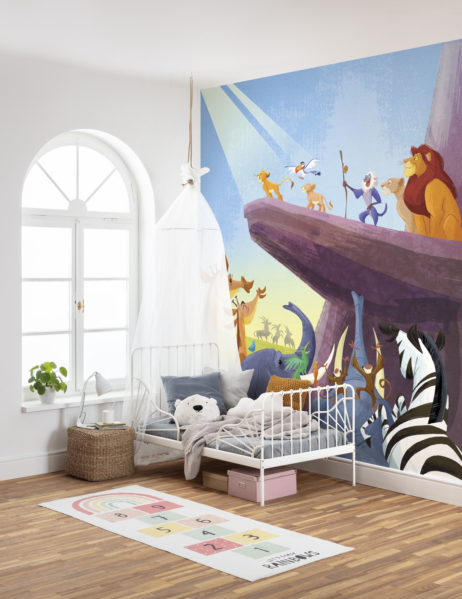 Image of Komar Kindertapete "Disney The Lion King Classic Long Live the King" bedruckt glatt