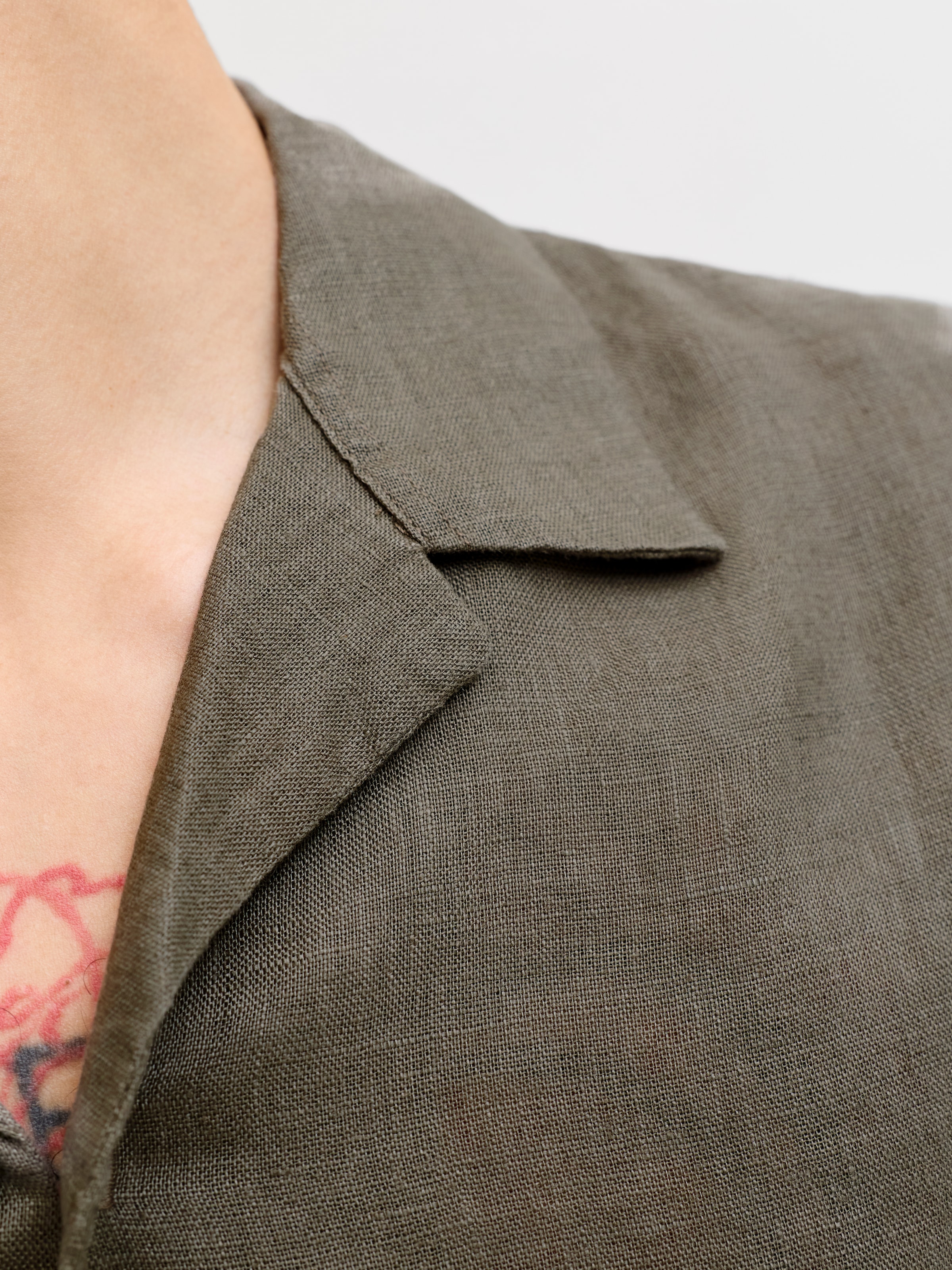 Jack & Jones Leinenhemd »JPRBLALAWRENCE LINEN RESORT S/S SHIRT SN« Leinen, relaxed fit