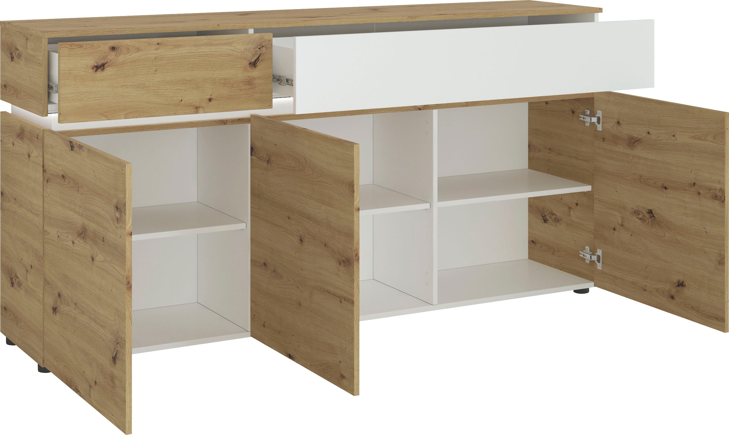 INOSIGN Sideboard »Luci«, Breite 180, 5 cm