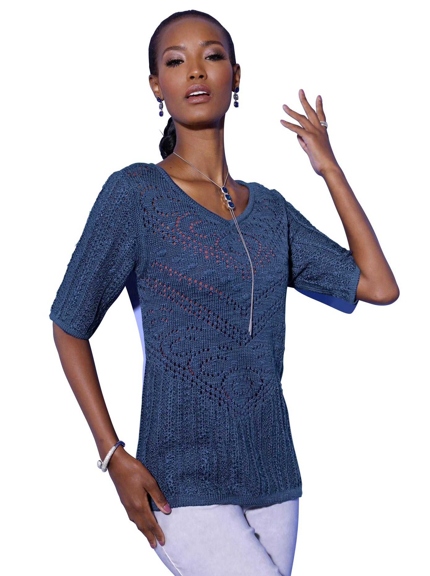 creation L Kurzarmpullover »Pullover« kaufen