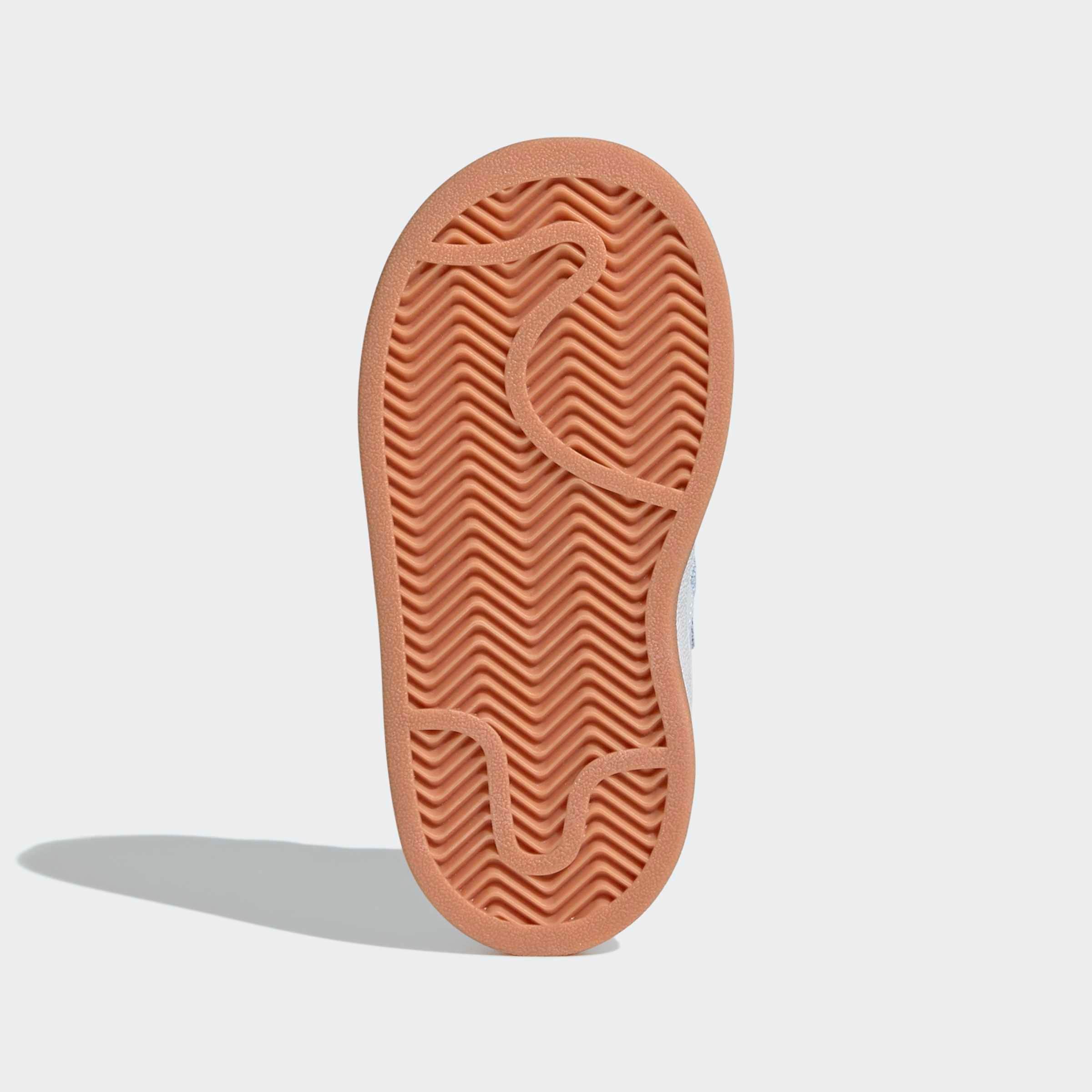 adidas Originals Sneaker »CAMPUS 00S COMFORT CLOSURE ELASTIC LACE KIDS«  für Babys und Kleinkinder aus Leder und Wildleder, mit Gummisohle