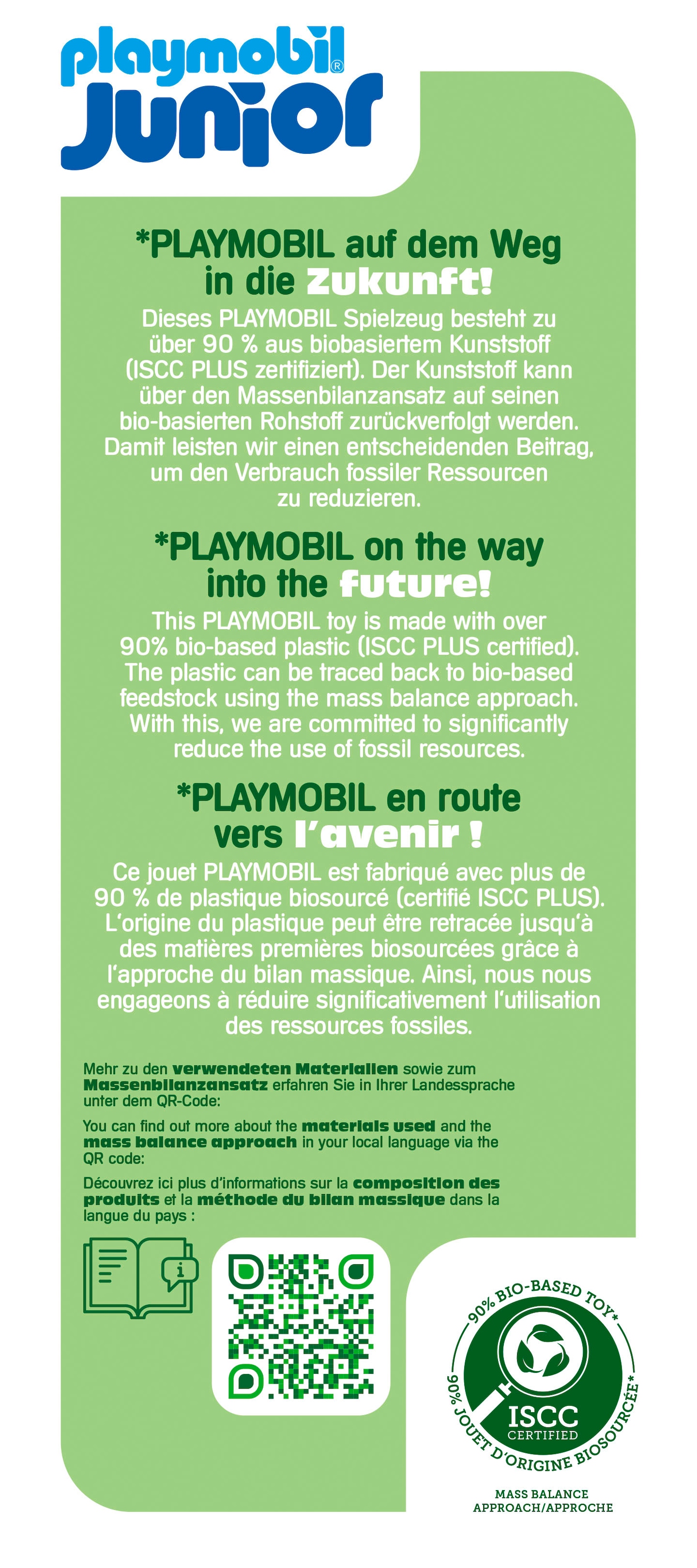 Playmobil® Jeu de construction »Schaufelbagger (71684), JUNIOR« Made in Europe