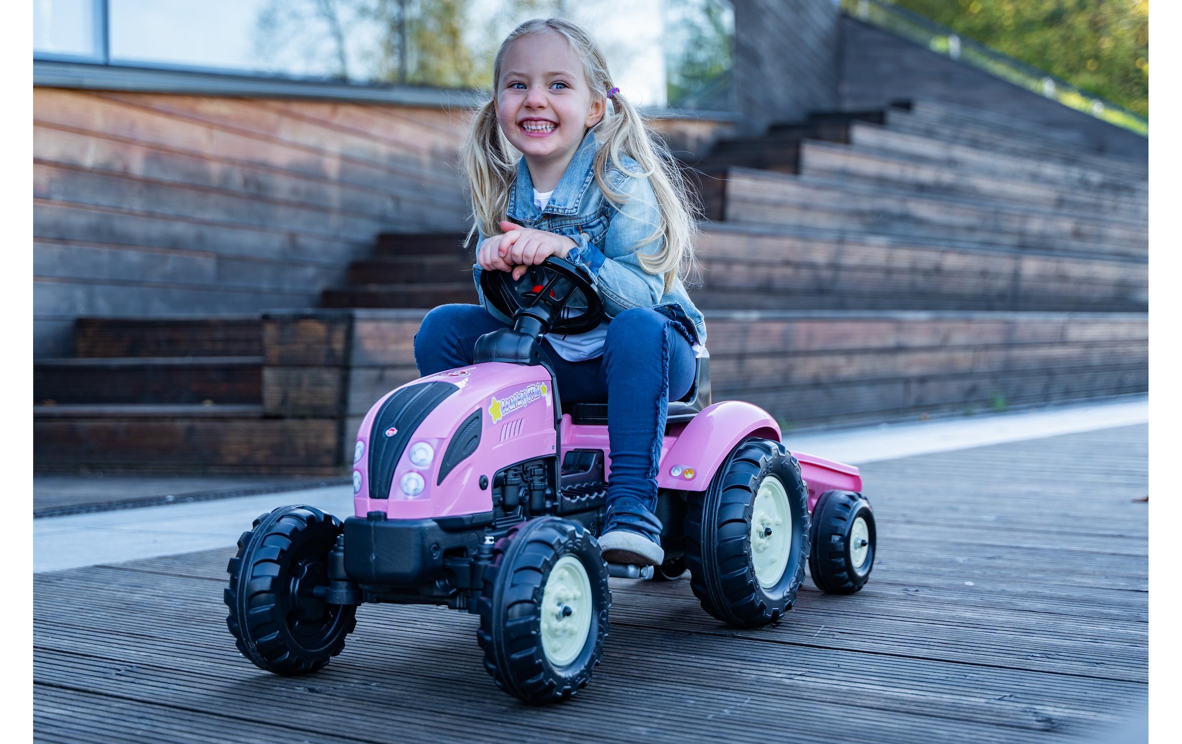 Falk Rutscherauto »Country Star Traktor + Anh. M«