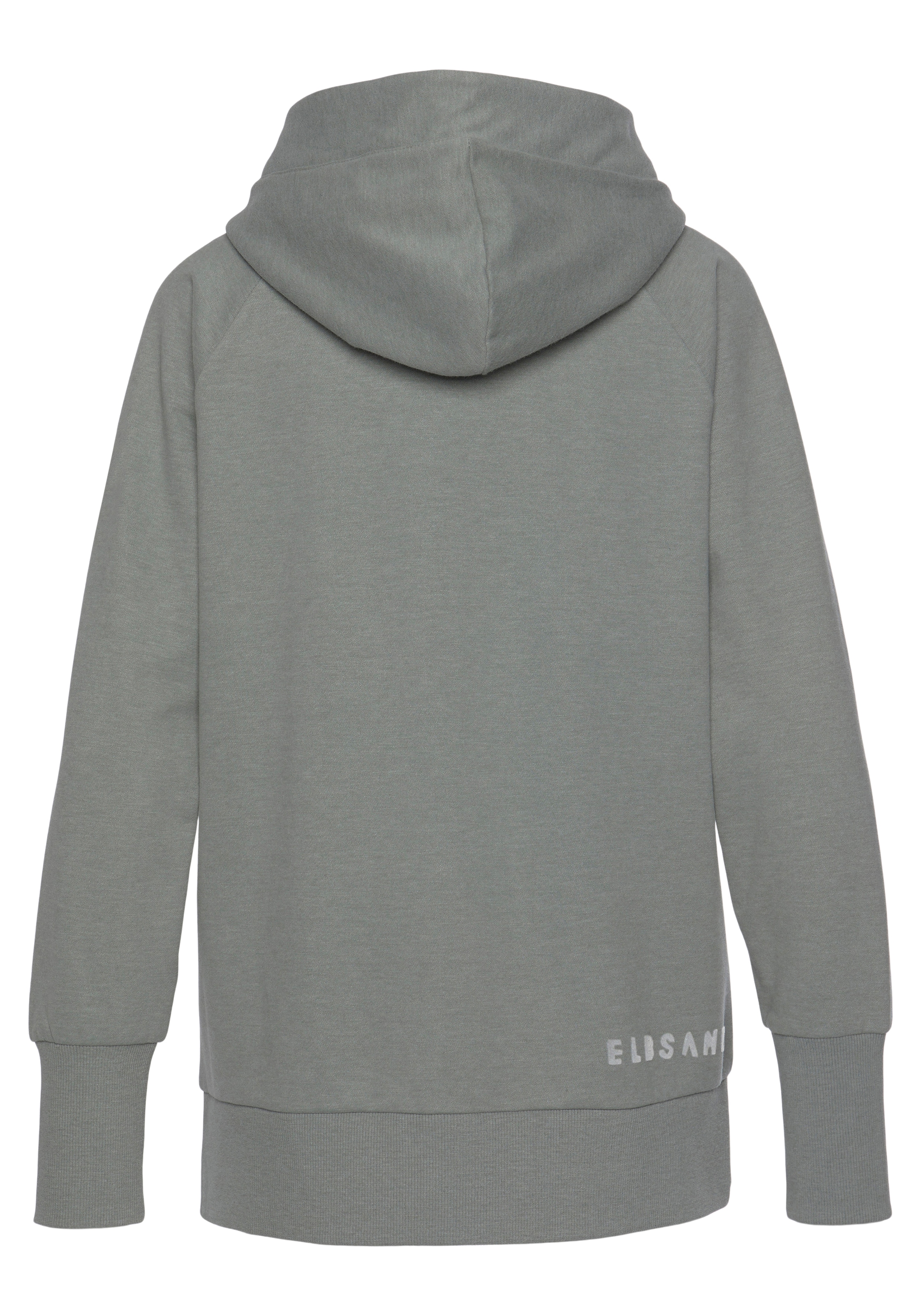 Elbsand Kapuzensweatshirt »Svana«, mit Logoprint, bequemer Hoodie, seitliche Schlitze