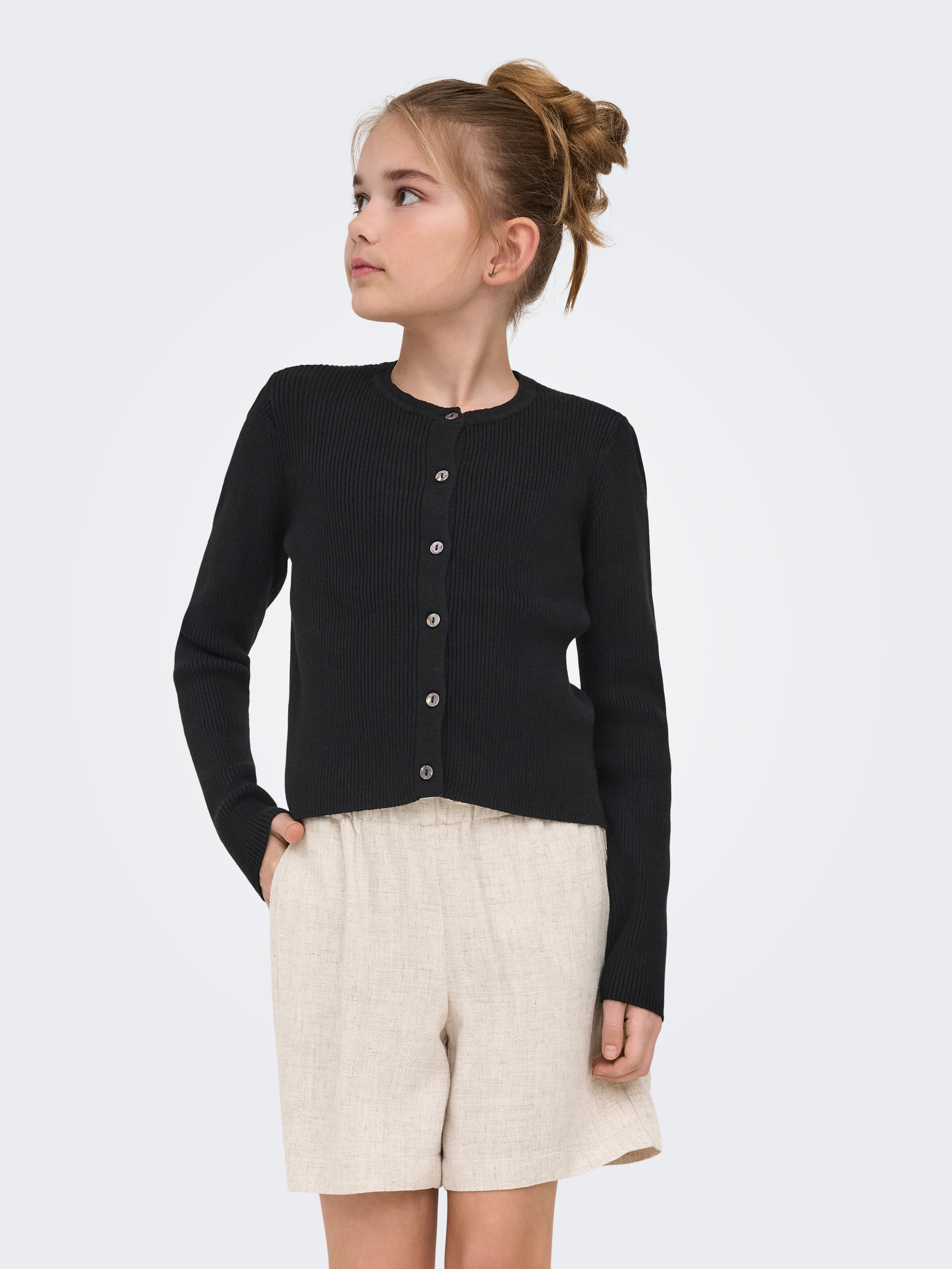Image of KIDS ONLY Strickjacke "KOGNATASCHA LS O-NECK CARD CP KNT NOOS"