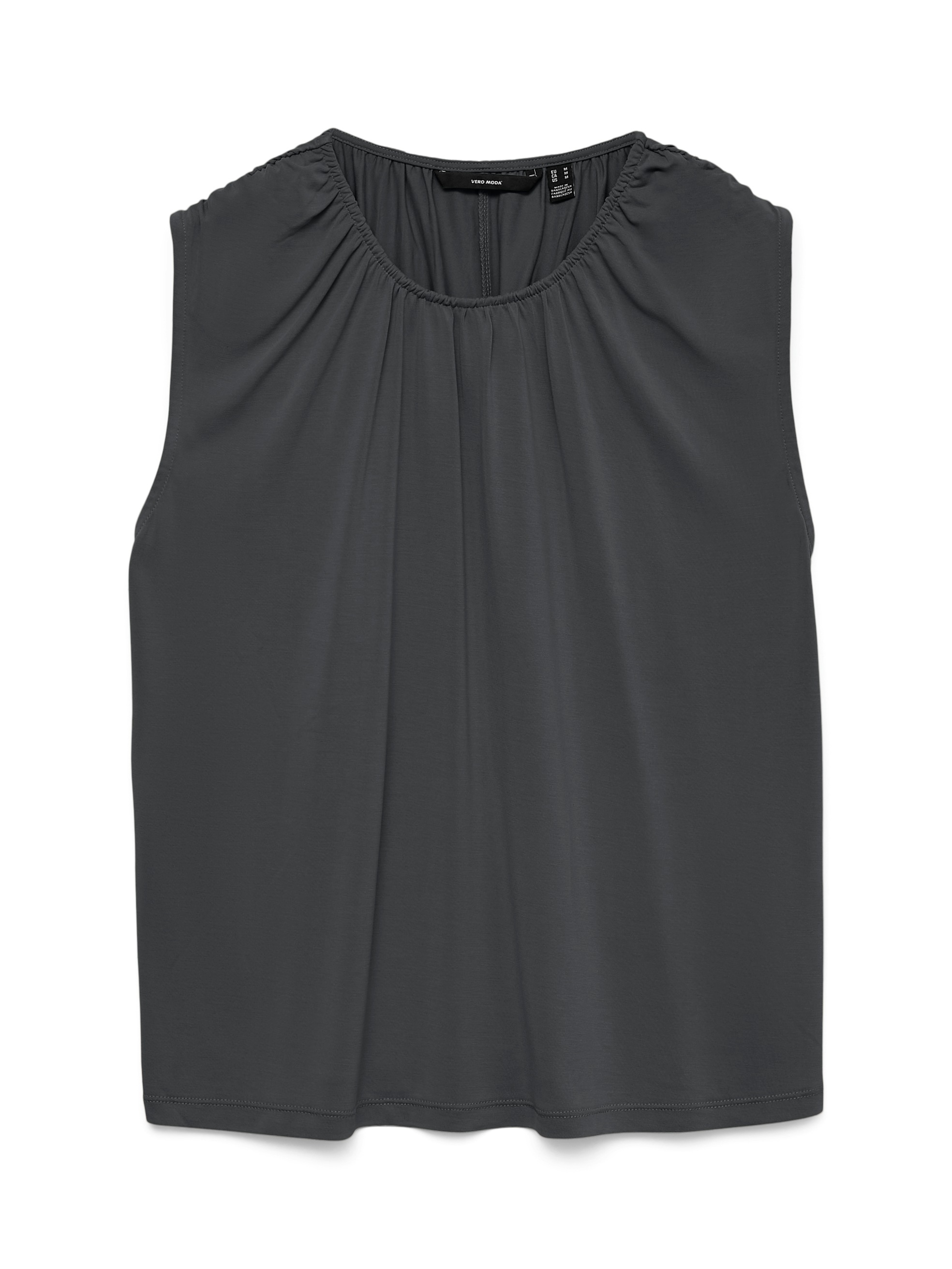 Vero Moda Haut de chemise »VMFILLI SL TOP JRS NOOS« mélange de matériaux