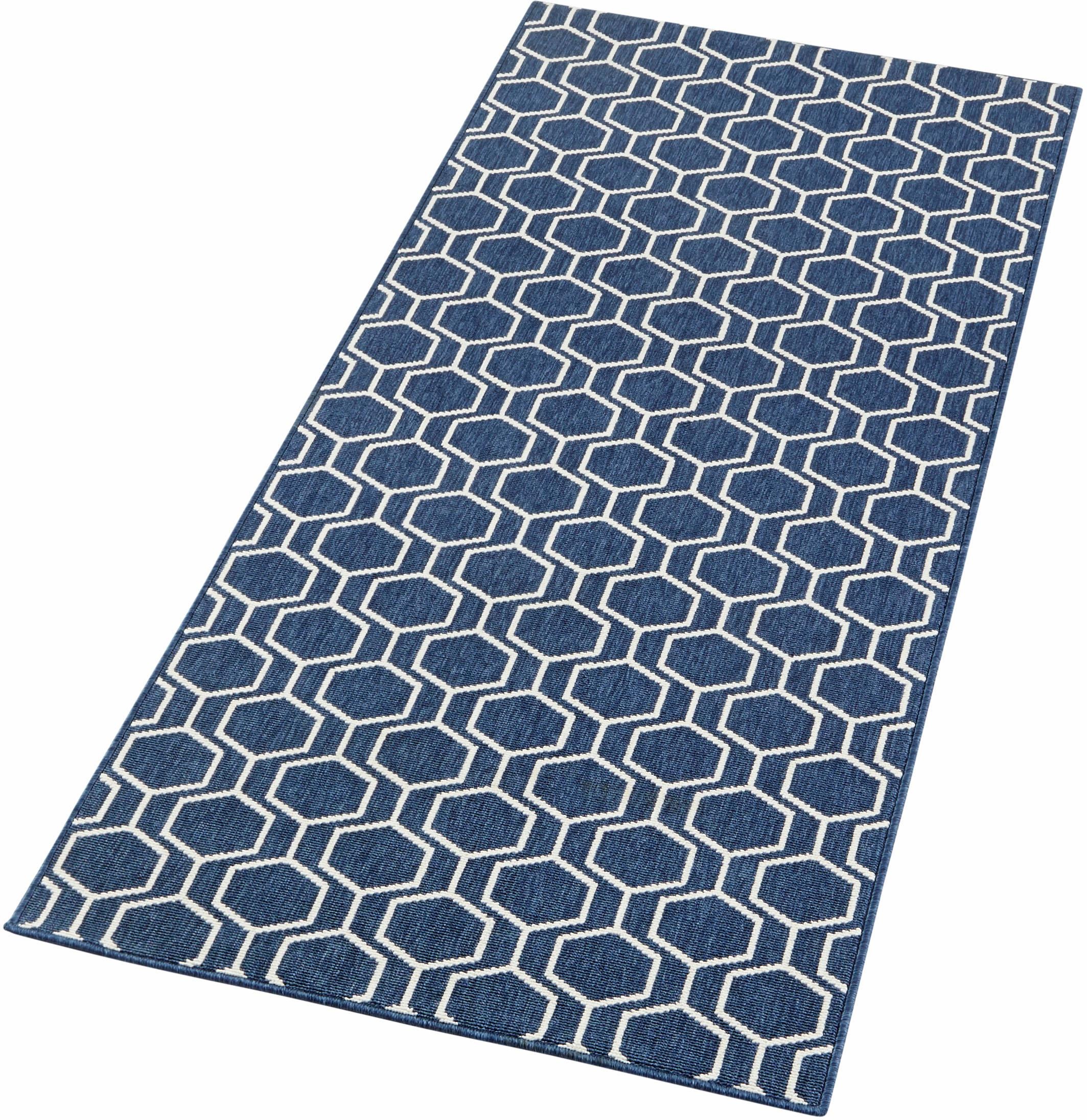 Image of freundin Home Collection Läufer »Novalie«, rechteckig, 4 mm Höhe, Flachgewebe, Modernes Design und Schlingen Optik, Wohnzimmer, Schlafzimmer, Arbeitszimmer, Robust, Pflegeleicht bei Ackermann Versand Schweiz