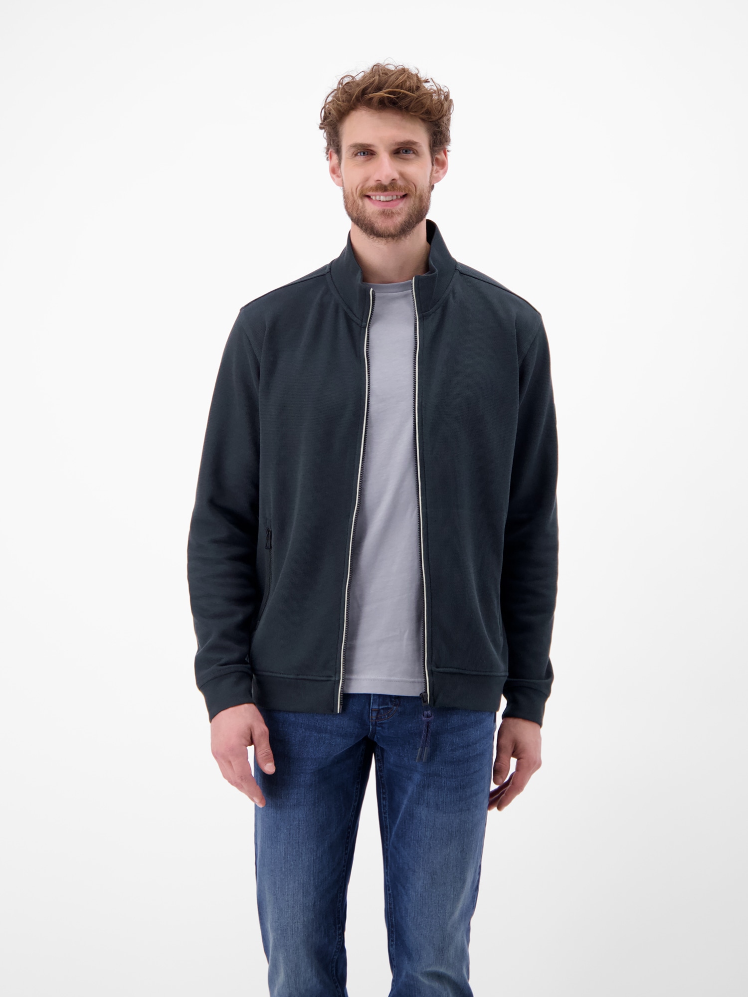 LERROS Veste sweat »Basic Sweatjacke FOR EVERY DAY«