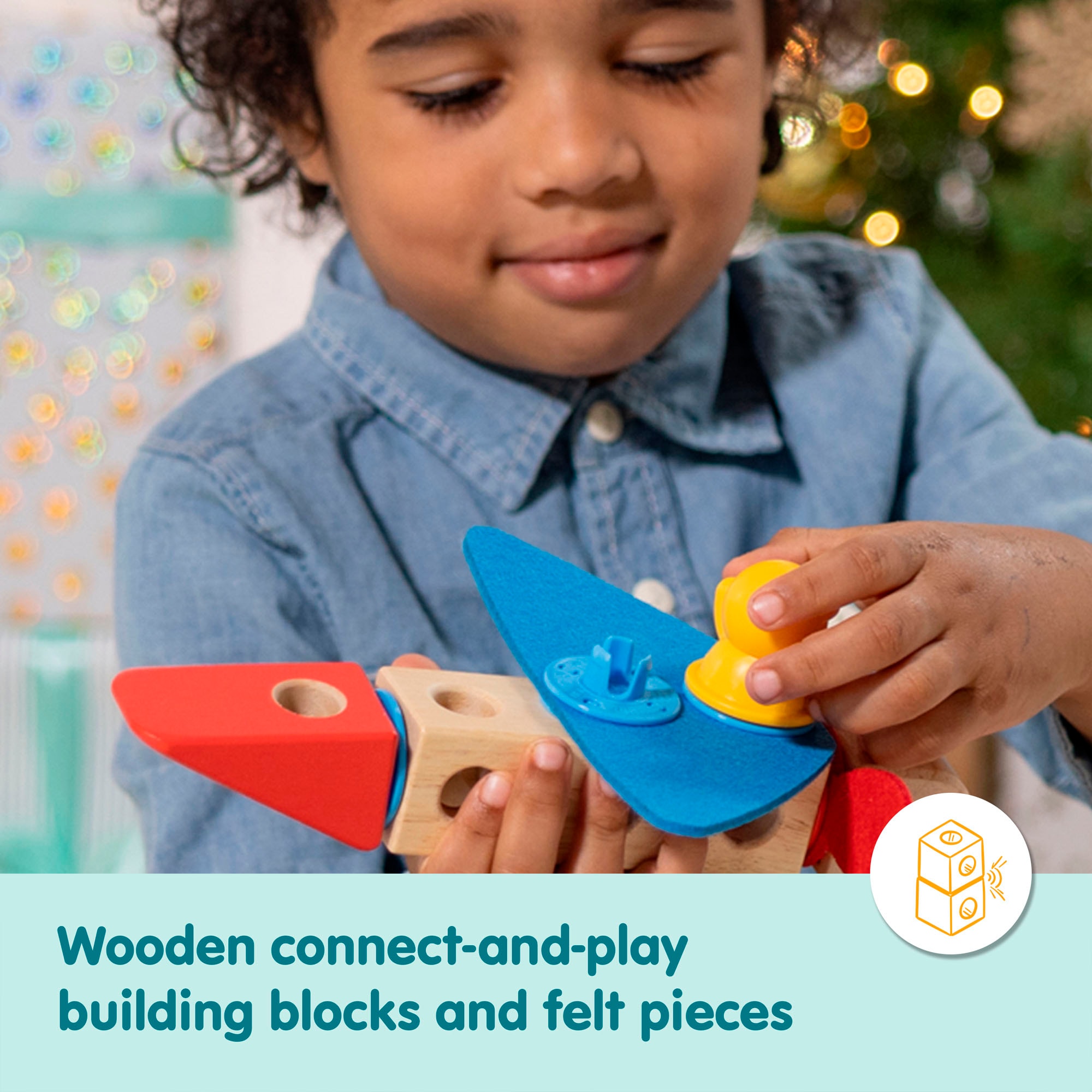 Spin Master Spielbausteine »Melissa & Doug Blockables Fahrzeuge«