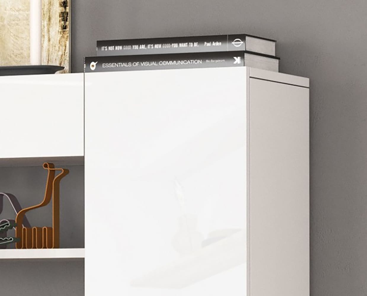 GOODproduct Wohnwand »SPEED, TV-Wand, hochglanz lackiert,ideal für TV-Geräte bis zu 65 Zoll« 1 Stk. tlg.