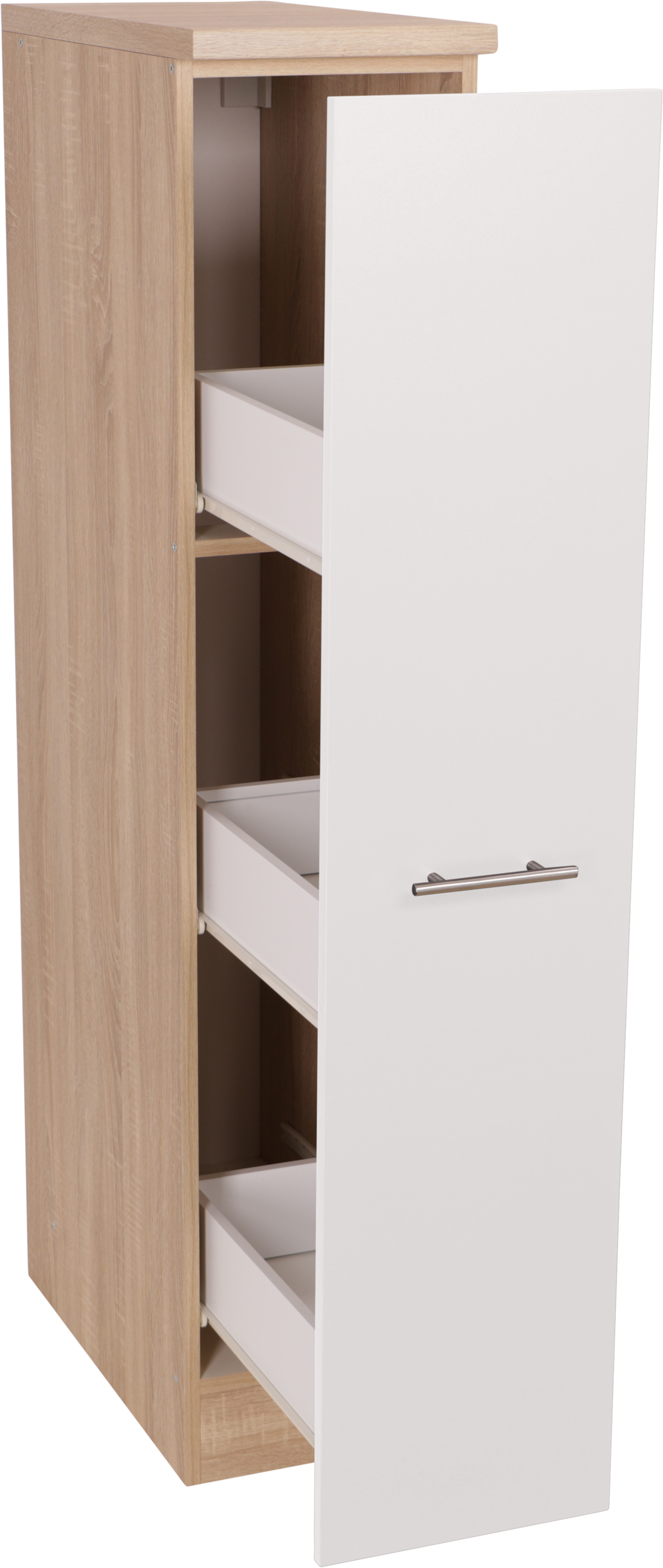 RESPEKTA Armoire à pharmacie »Merle« Breite 30 cm, Metallstangengriffe, Höhe 144,8 cm